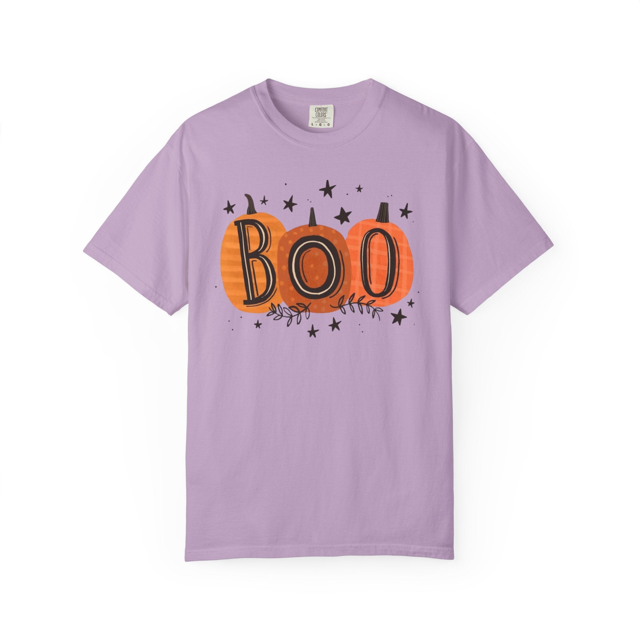 Boo Pumpkins T-Shirt | Cute Halloween Top, Casual Tee, Vintage Style, Gift for Ghost Lovers, Unisex Clothing