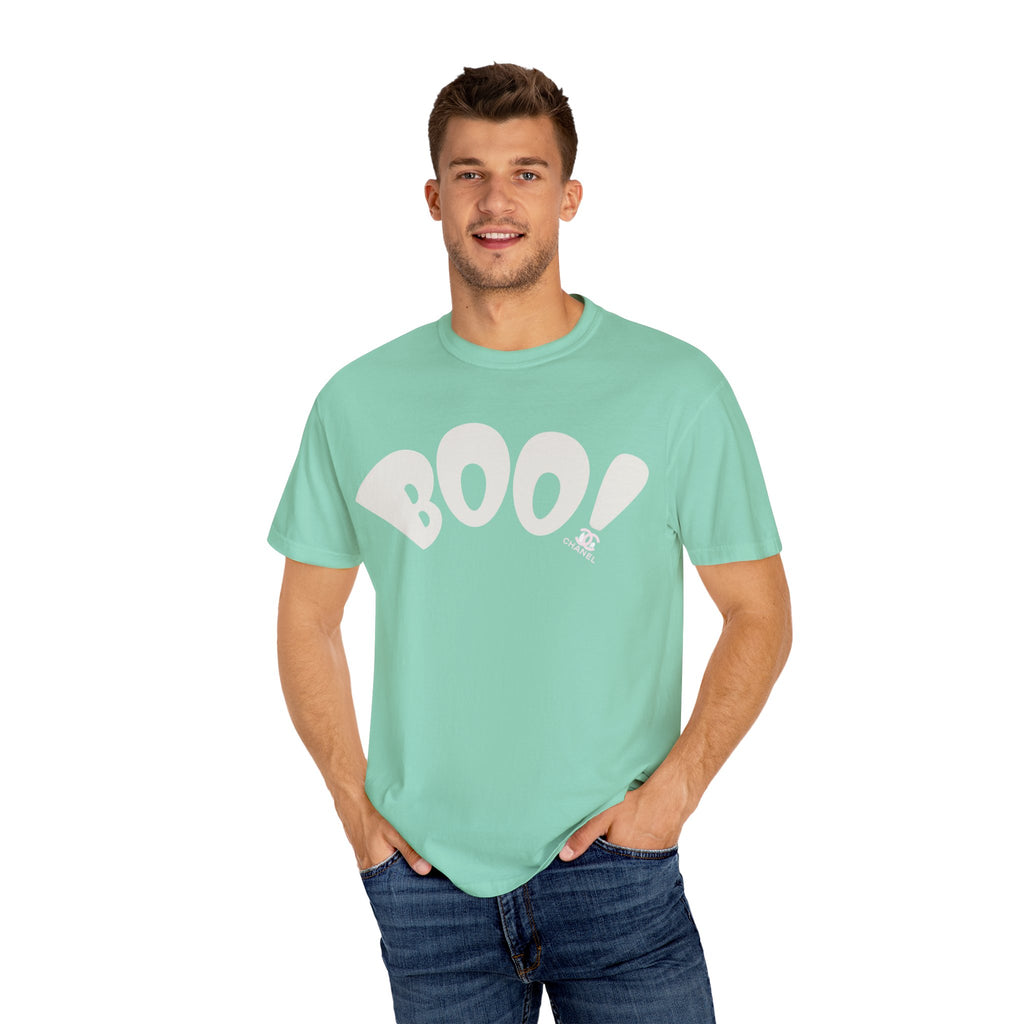 Boo T-Shirt | Cute Halloween Top, Casual Tee, Vintage Style, Gift for Ghost Lovers, Unisex Clothing