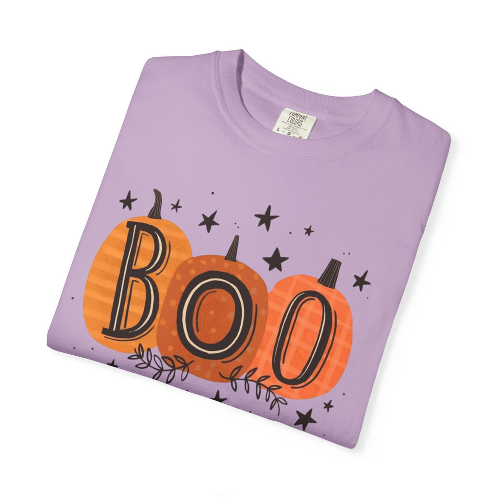Boo Pumpkins T-Shirt | Cute Halloween Top, Casual Tee, Vintage Style, Gift for Ghost Lovers, Unisex Clothing