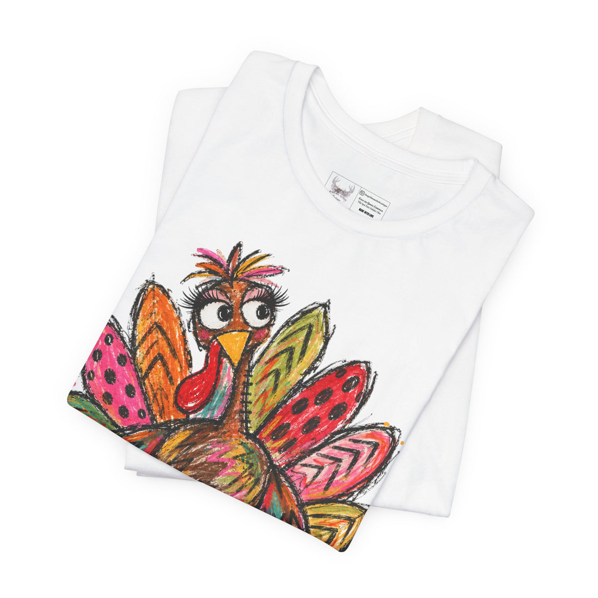 Camo Turkey Solid color Tee