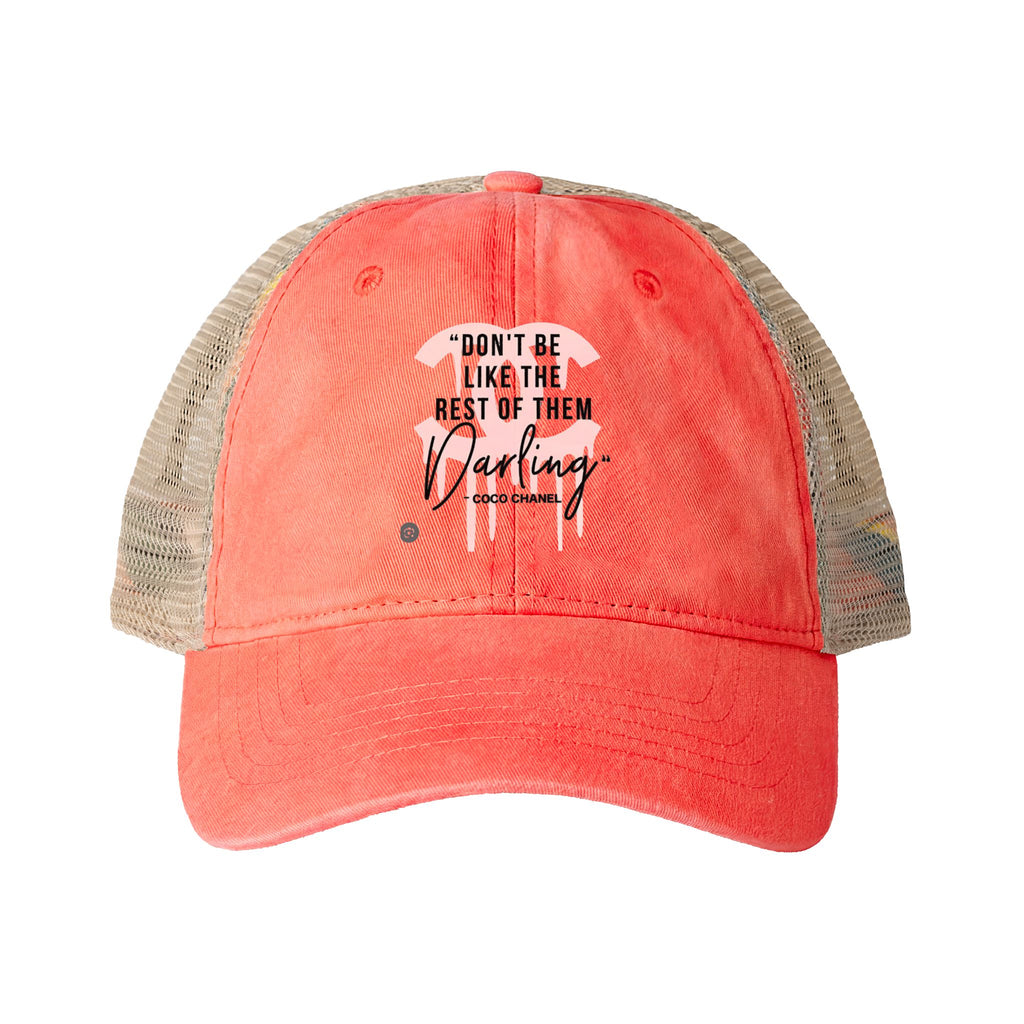 Women's Washed Mesh-Back Cap