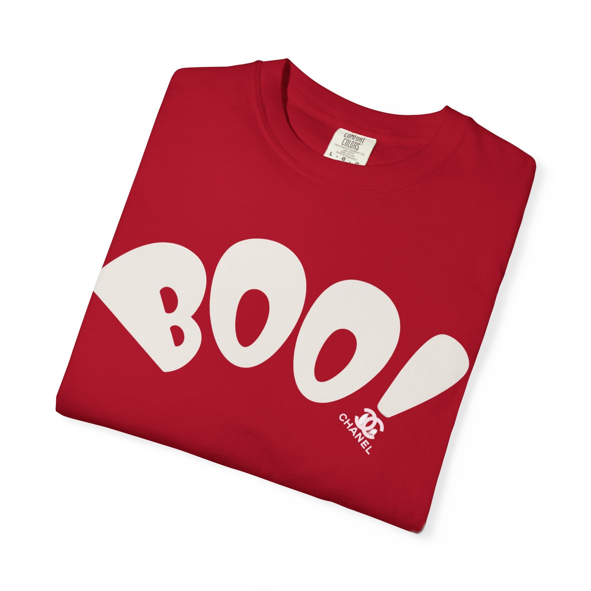 Boo T-Shirt | Cute Halloween Top, Casual Tee, Vintage Style, Gift for Ghost Lovers, Unisex Clothing
