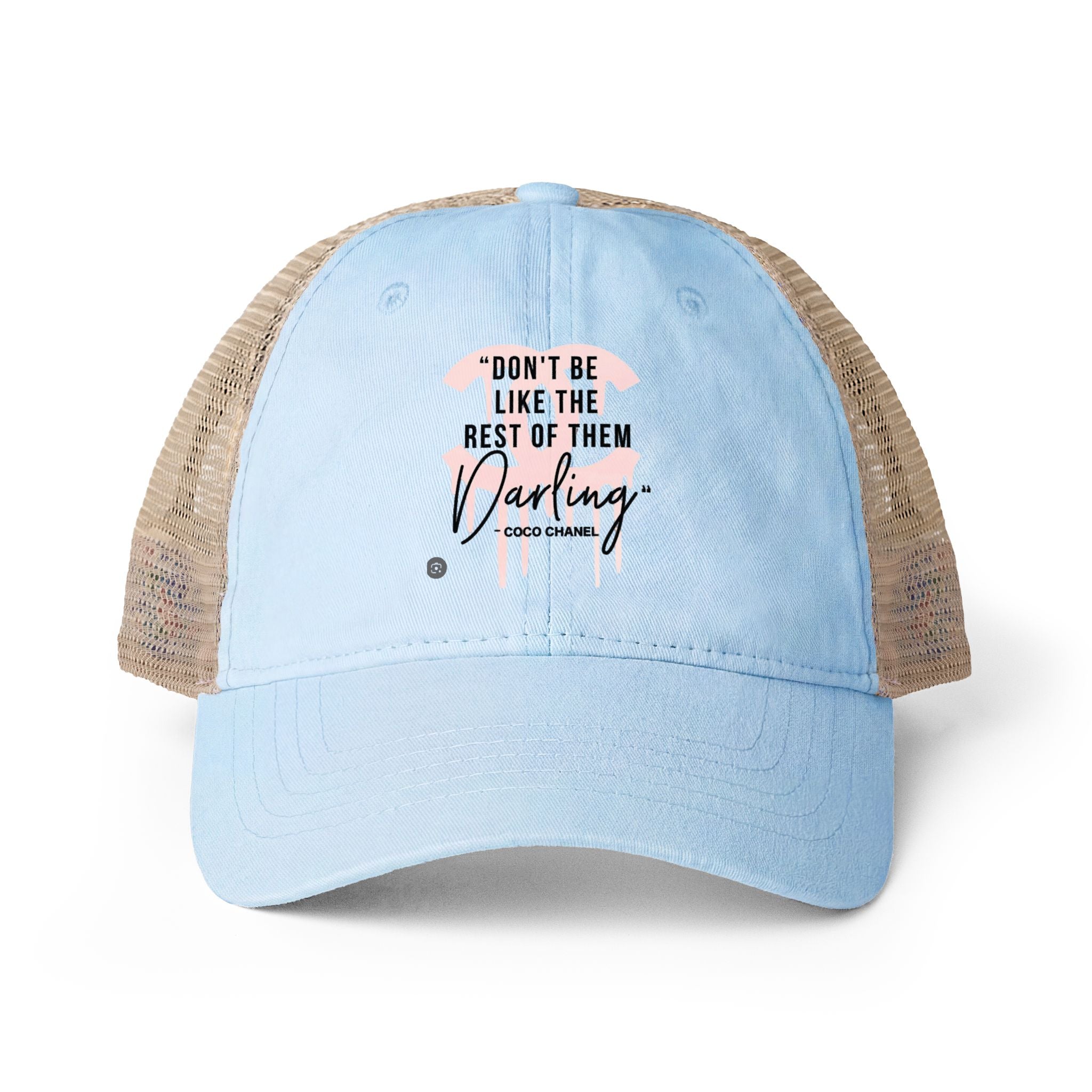 Women's Washed Mesh-Back Cap