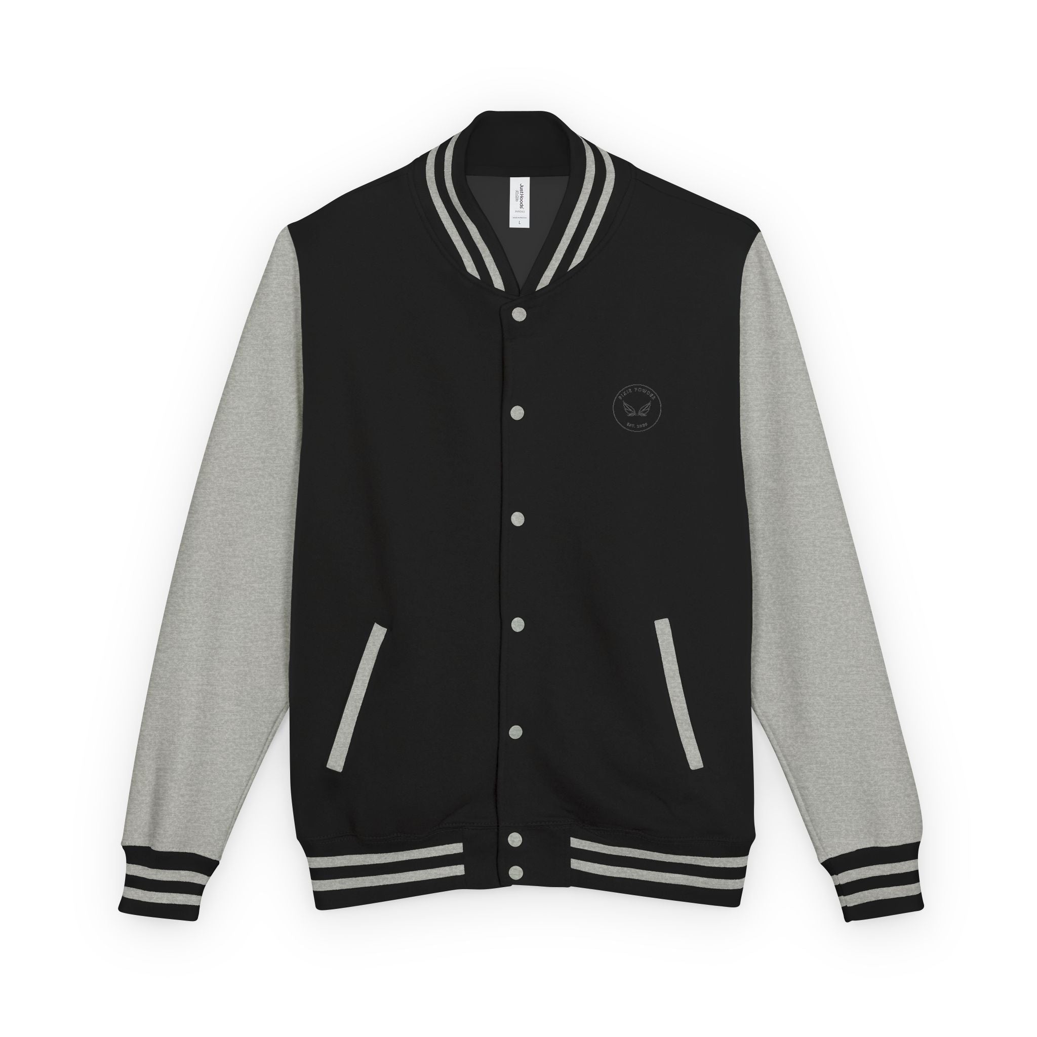Varsity Letterman Jacket — Classic Red & White Retro School Jacket