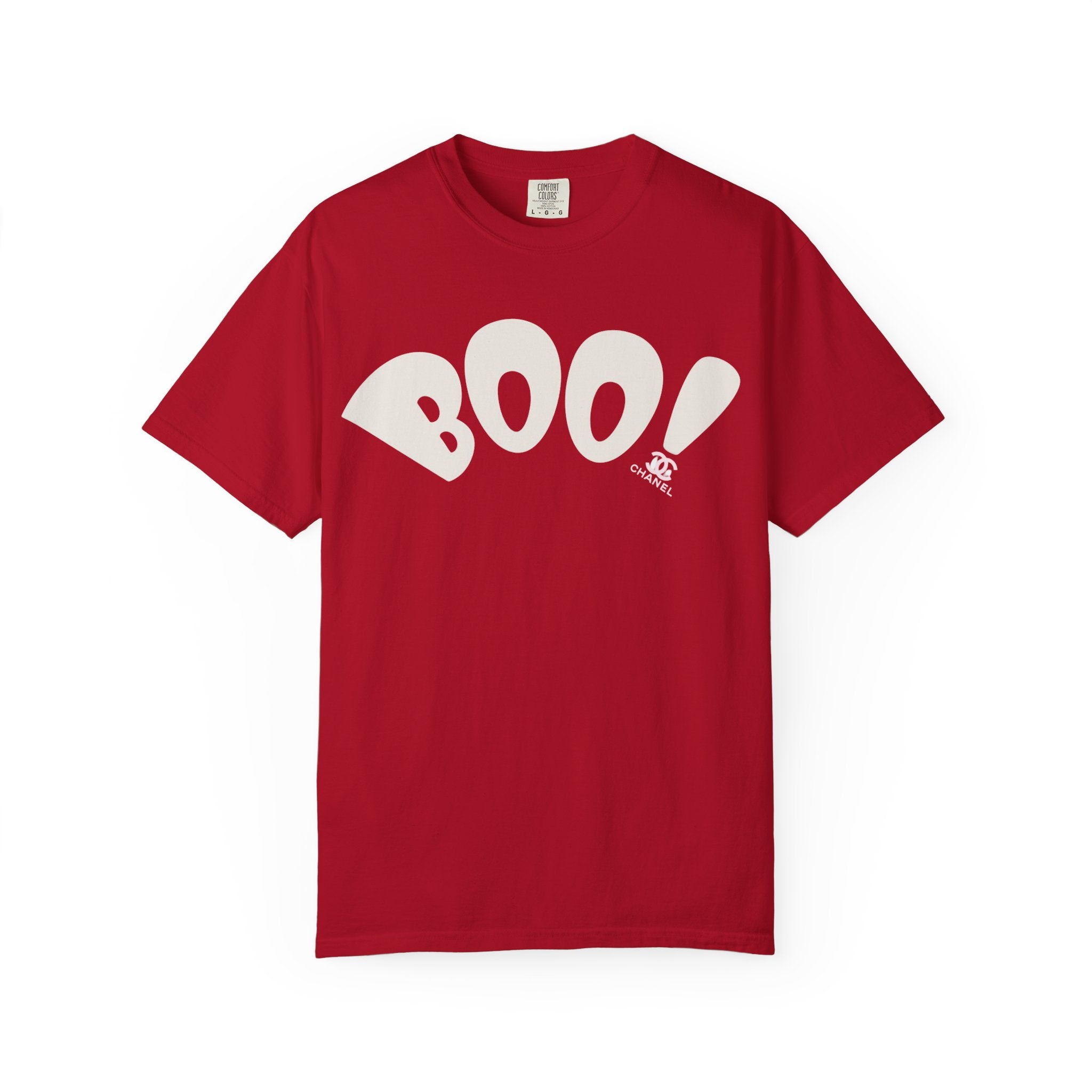 Boo T-Shirt | Cute Halloween Top, Casual Tee, Vintage Style, Gift for Ghost Lovers, Unisex Clothing