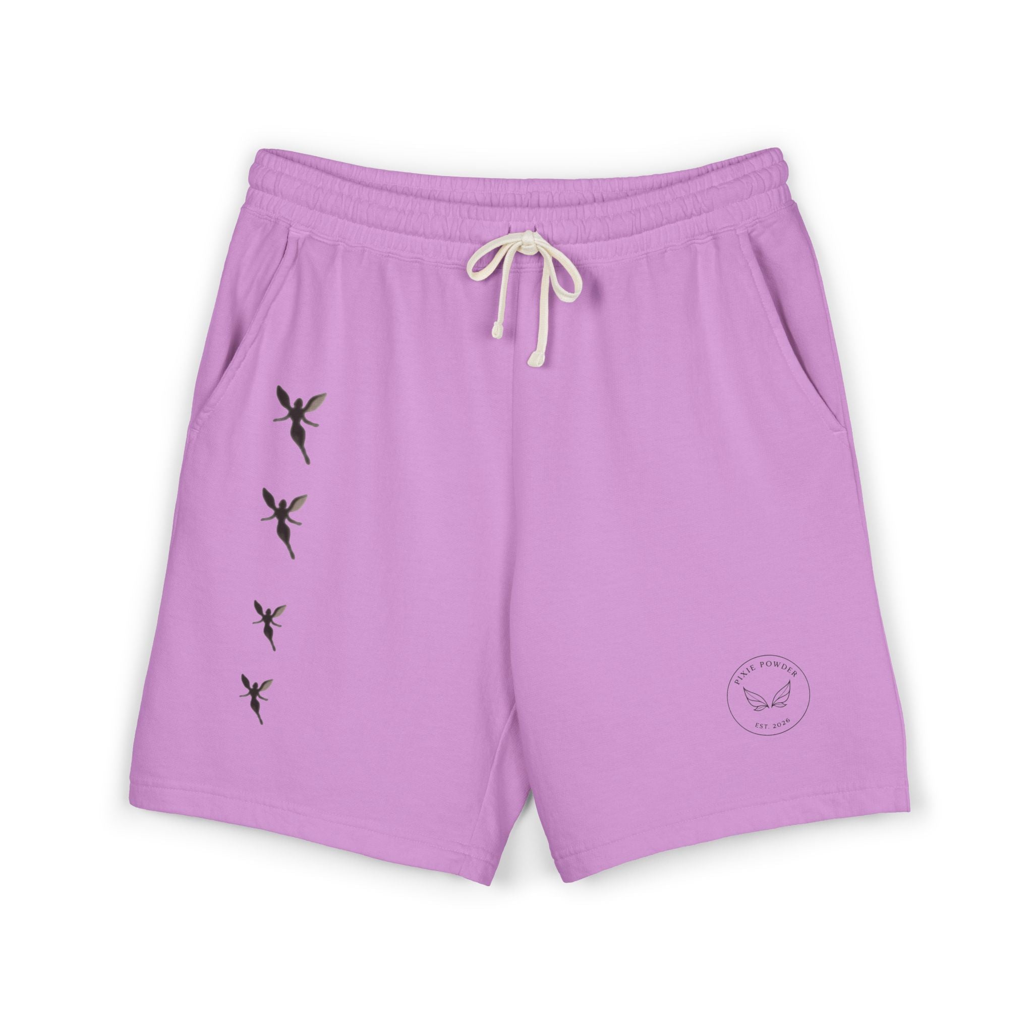 Unisex Garment-Dyed Lightweight Fleece Sweat Shorts
