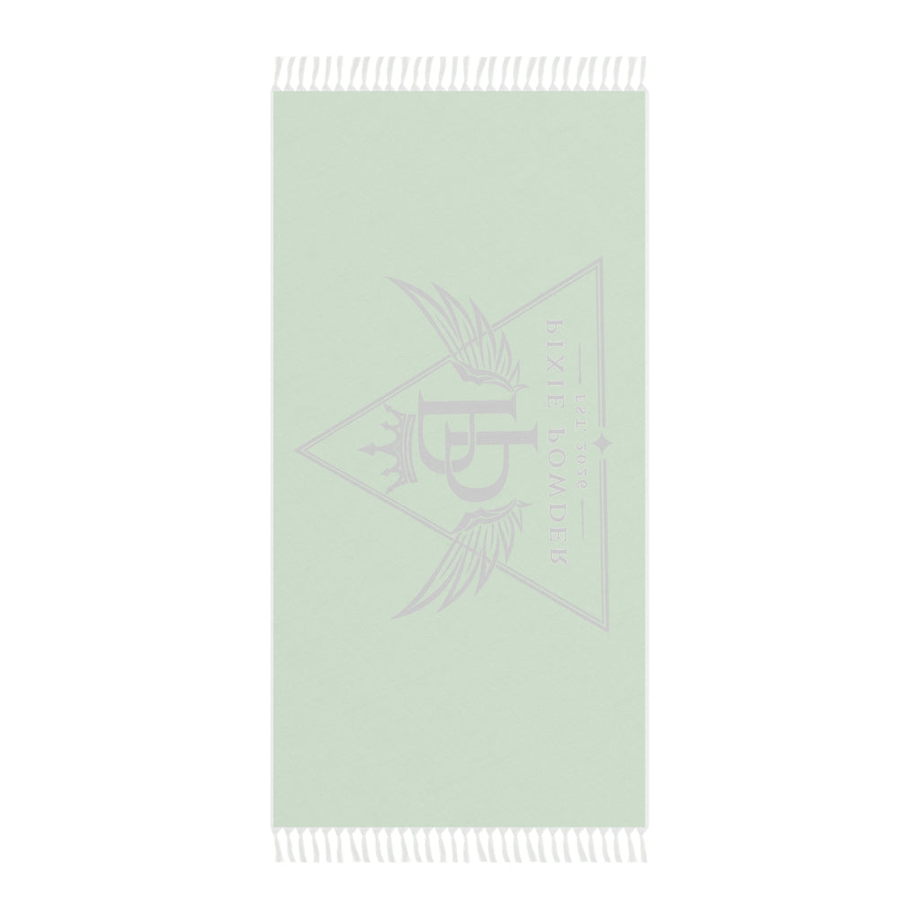 Boho Beach Towel — Pixie Powder Logo Fringe Turkish Towel