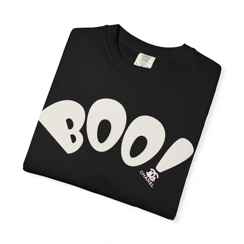 Boo T-Shirt | Cute Halloween Top, Casual Tee, Vintage Style, Gift for Ghost Lovers, Unisex Clothing