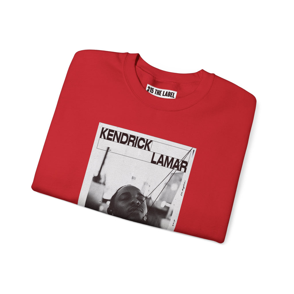 Graphic Crewneck Sweatshirt — 'Makers of the Game' Black & White Photo Design