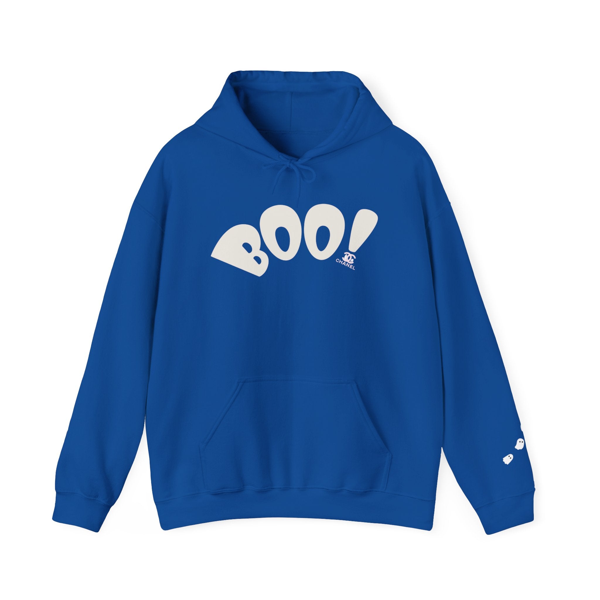 Boo Ghosties Halloween Design, Cozy Unisex Hoodie, Casual Fall Apparel, Gift for Witch Lovers, Spooky Season [...]