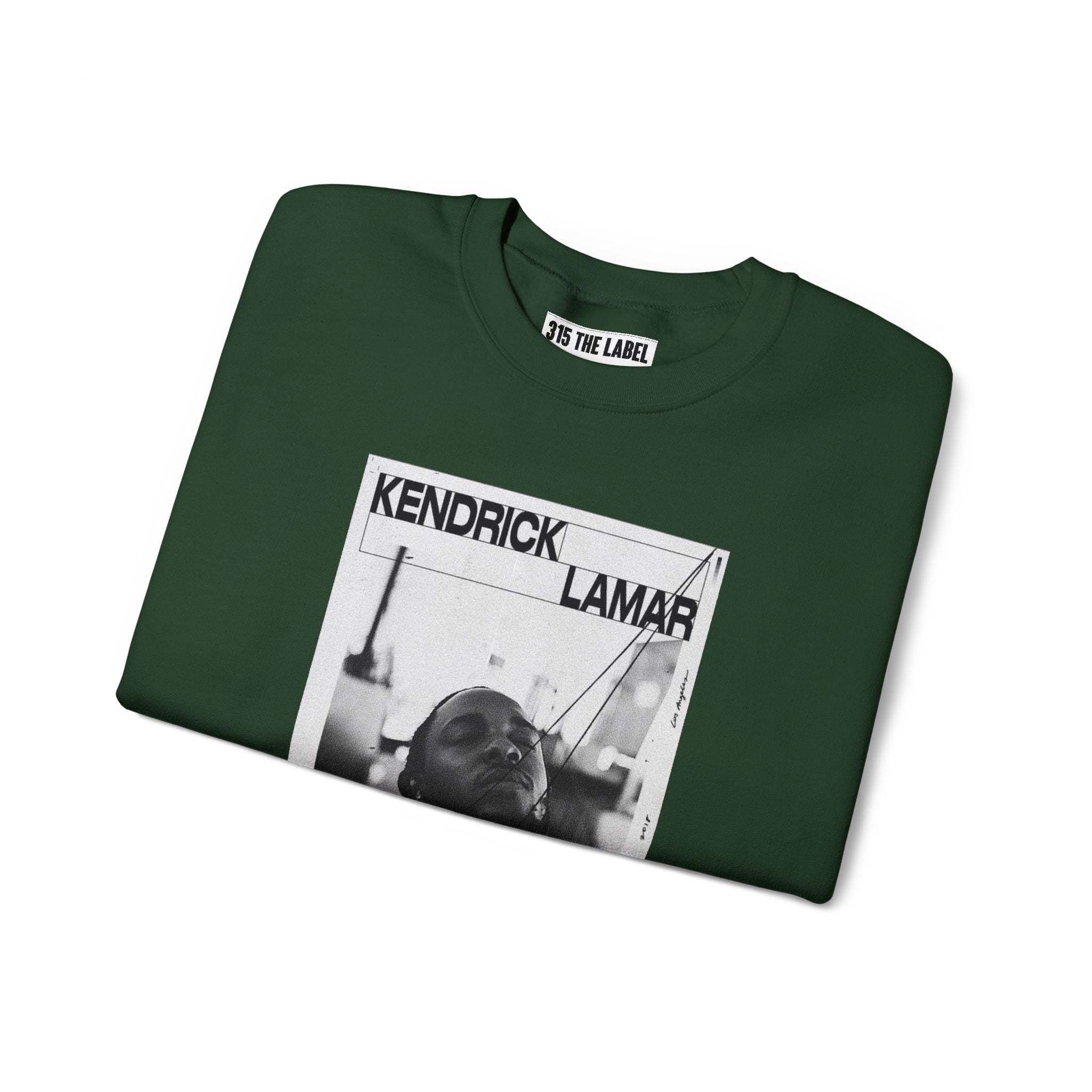 Graphic Crewneck Sweatshirt — 'Makers of the Game' Black & White Photo Design