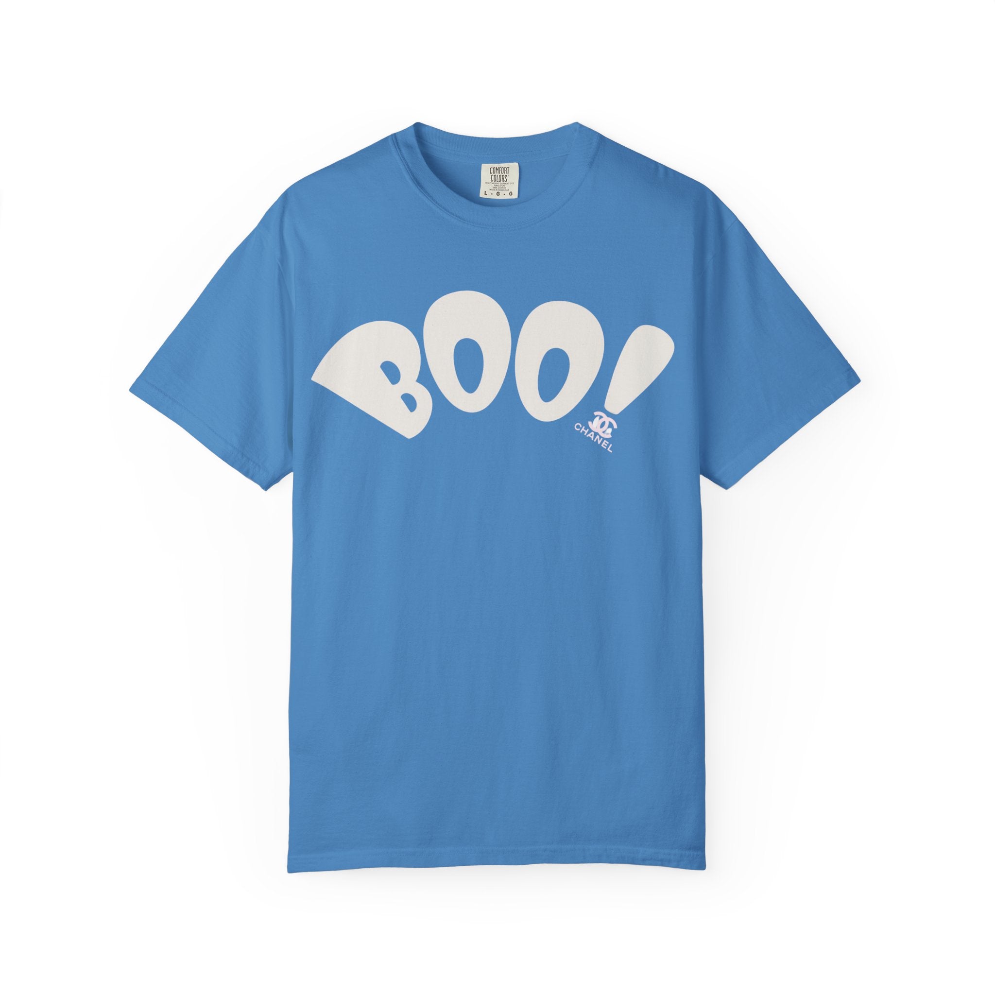 Boo T-Shirt | Cute Halloween Top, Casual Tee, Vintage Style, Gift for Ghost Lovers, Unisex Clothing