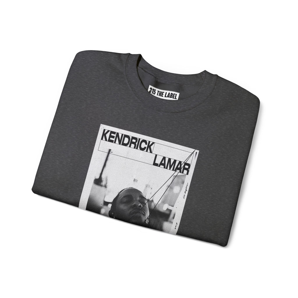Graphic Crewneck Sweatshirt — 'Makers of the Game' Black & White Photo Design