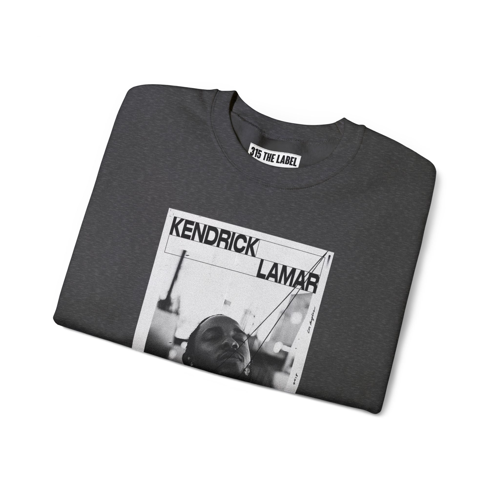 Graphic Crewneck Sweatshirt — 'Makers of the Game' Black & White Photo Design