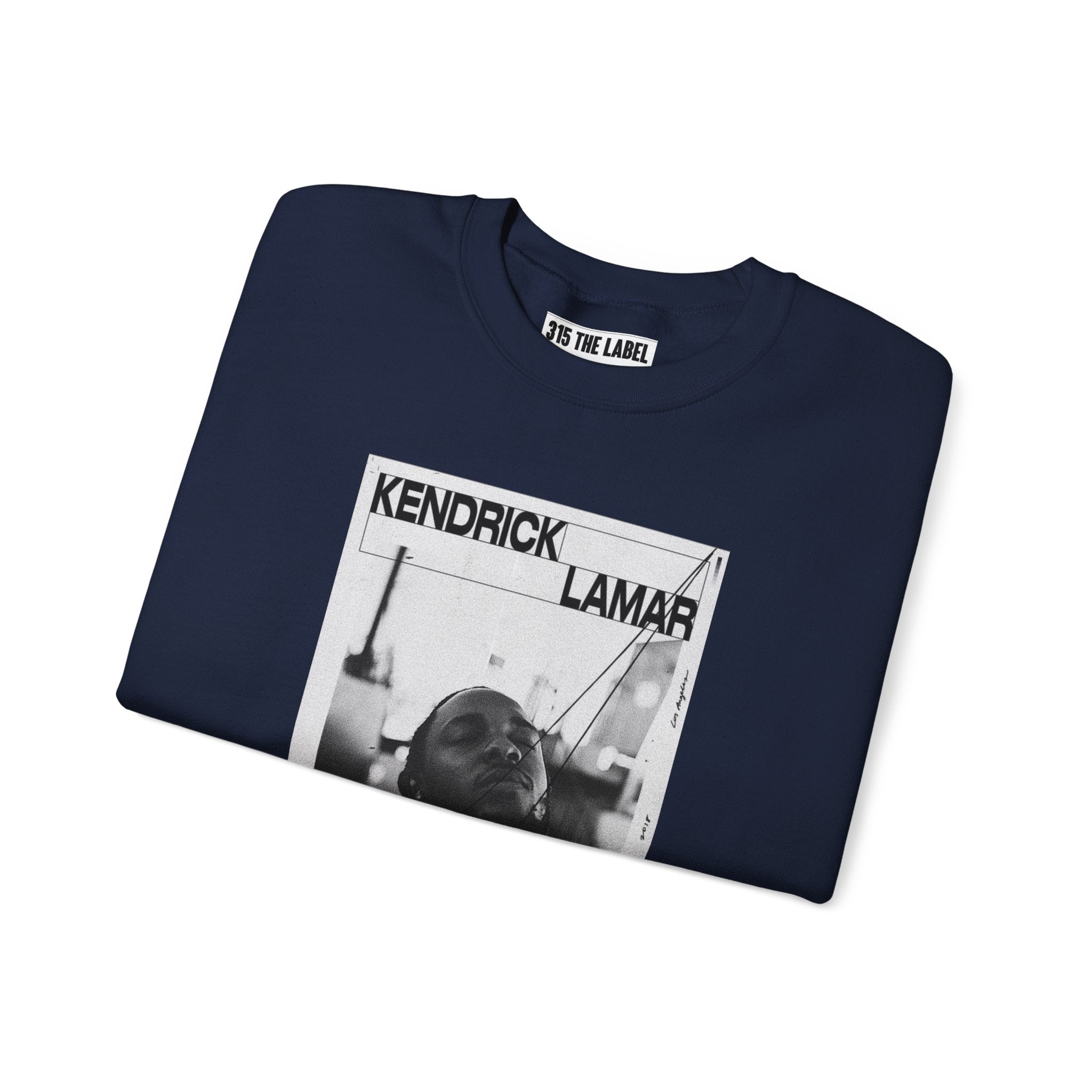 Graphic Crewneck Sweatshirt — 'Makers of the Game' Black & White Photo Design