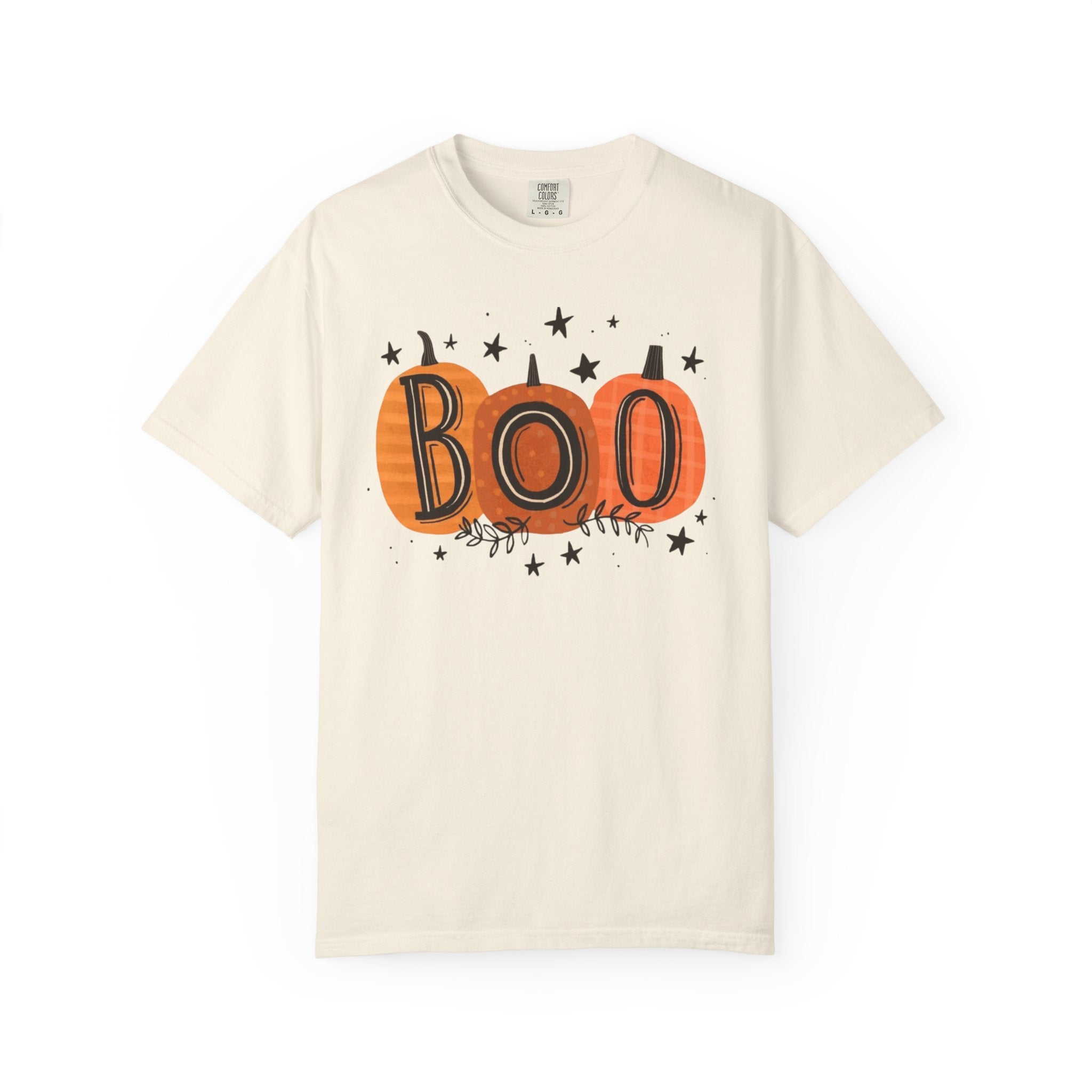 Boo Pumpkins T-Shirt | Cute Halloween Top, Casual Tee, Vintage Style, Gift for Ghost Lovers, Unisex Clothing