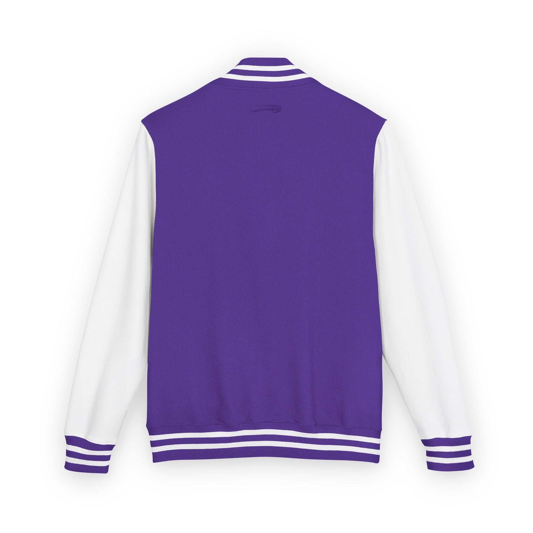 Varsity Letterman Jacket — Classic Red & White Retro School Jacket