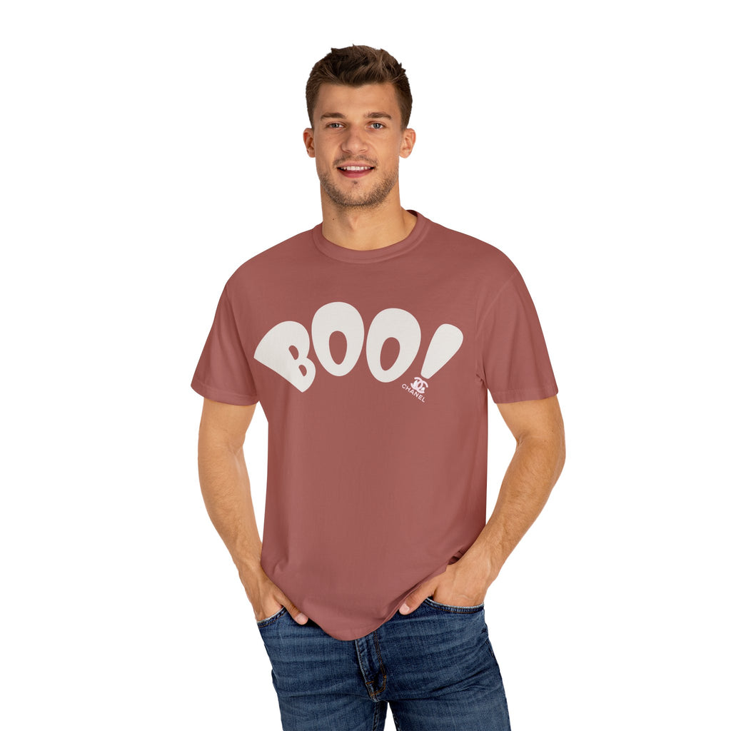 Boo T-Shirt | Cute Halloween Top, Casual Tee, Vintage Style, Gift for Ghost Lovers, Unisex Clothing