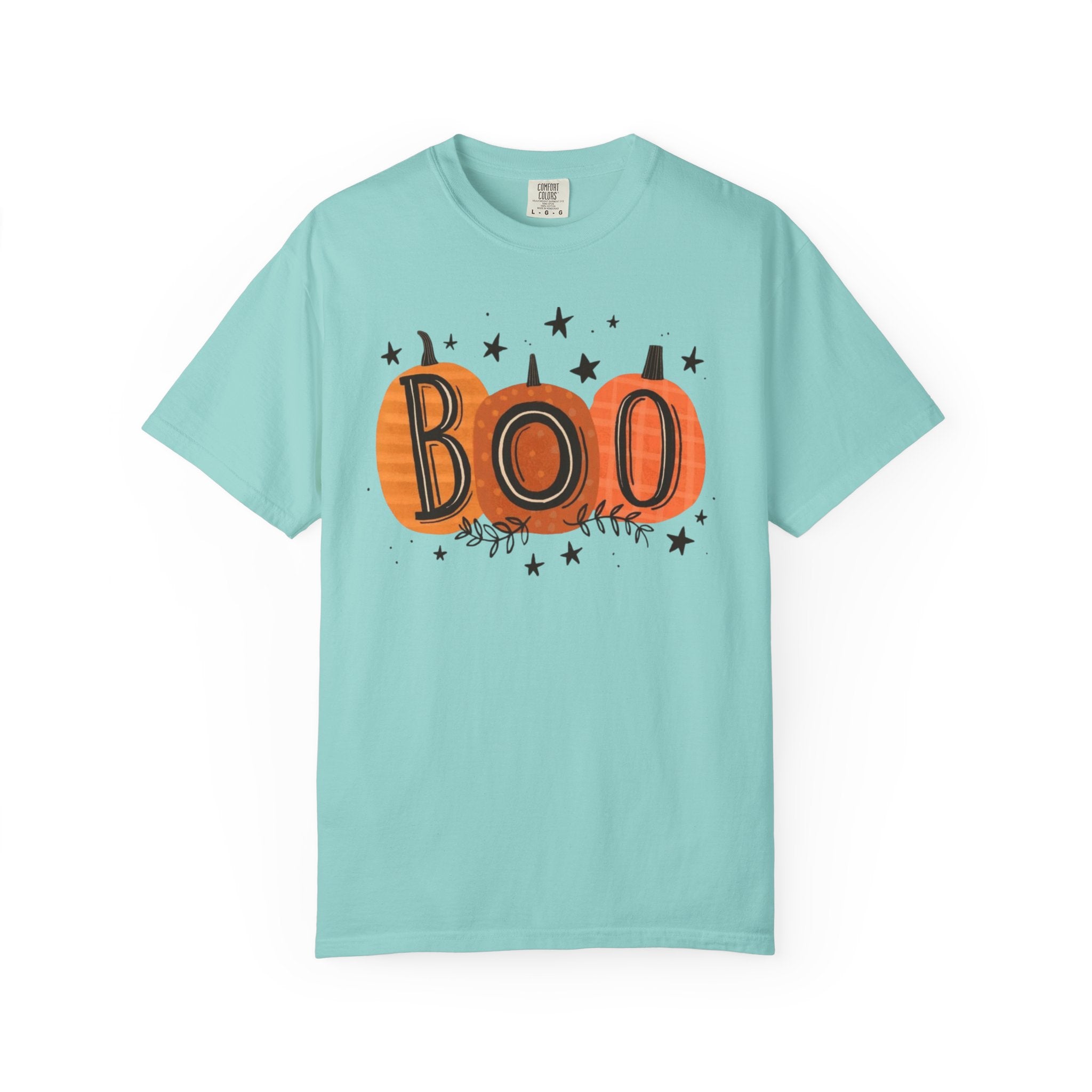 Boo Pumpkins T-Shirt | Cute Halloween Top, Casual Tee, Vintage Style, Gift for Ghost Lovers, Unisex Clothing