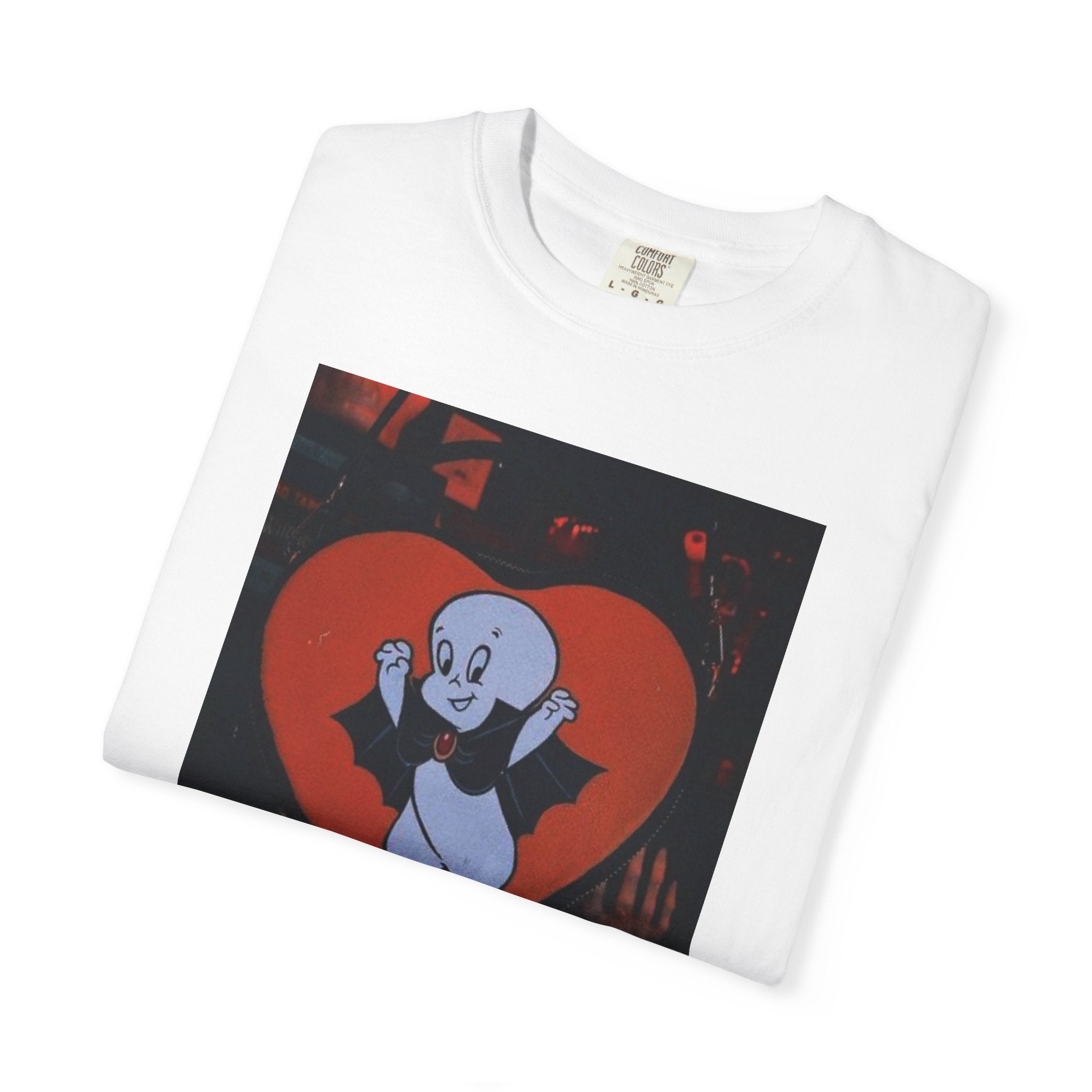 Casper the Friendly Ghost T-Shirt | Cute Halloween Top, Casual Tee, Vintage Style, Gift for Ghost Lovers, Unisex Clothing