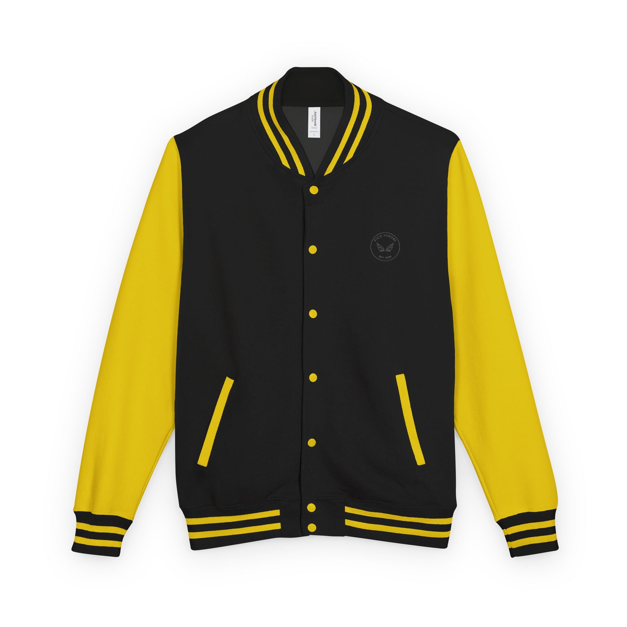 Varsity Letterman Jacket — Classic Red & White Retro School Jacket