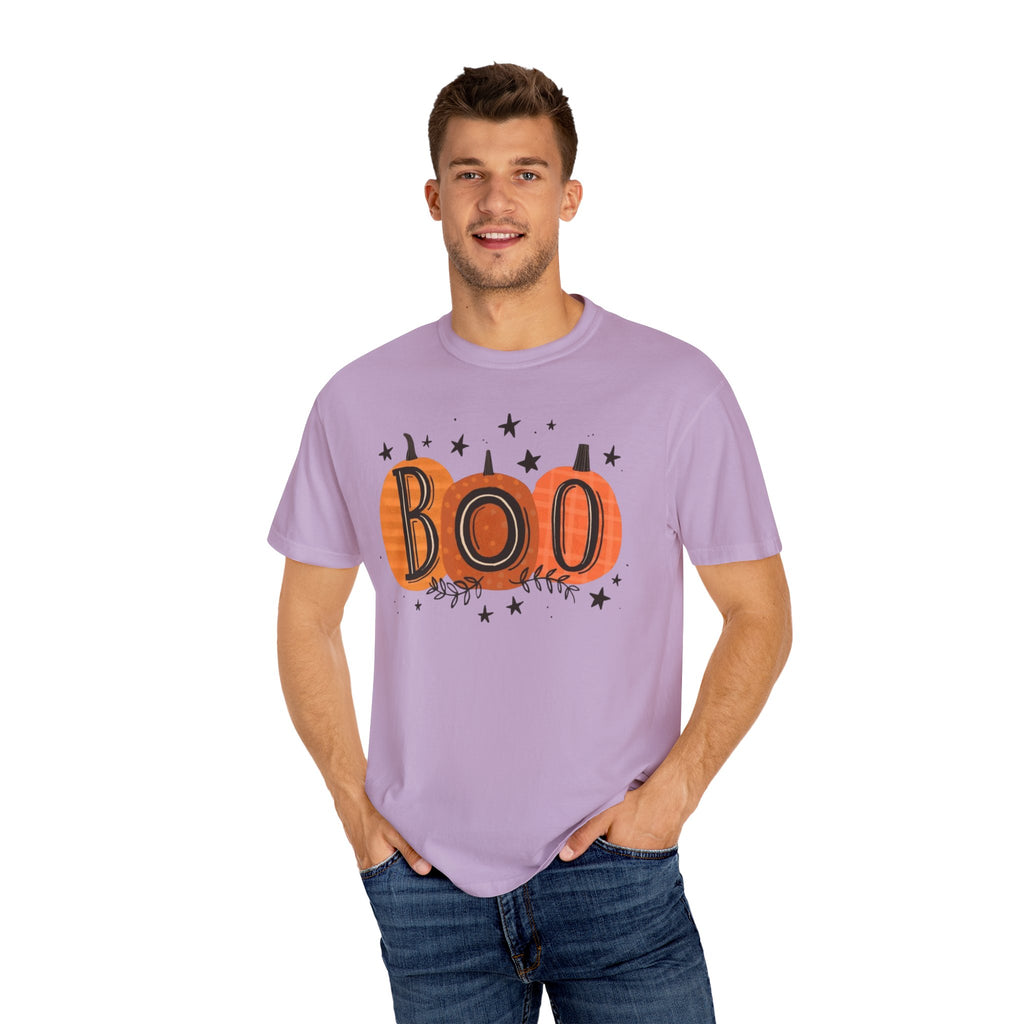 Boo Pumpkins T-Shirt | Cute Halloween Top, Casual Tee, Vintage Style, Gift for Ghost Lovers, Unisex Clothing