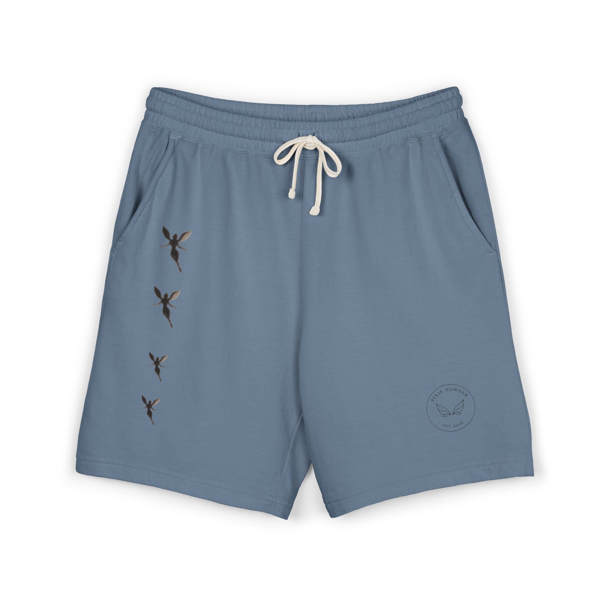 Unisex Garment-Dyed Lightweight Fleece Sweat Shorts