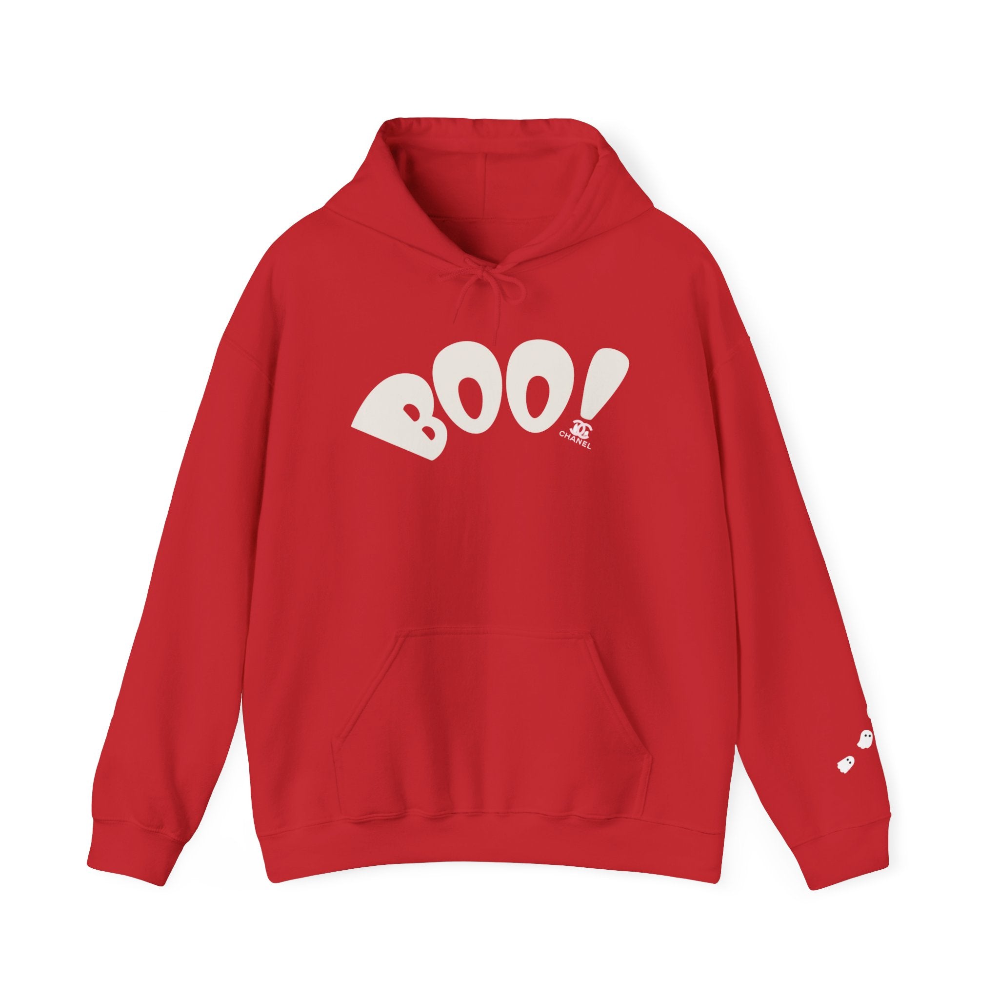 Boo Ghosties Halloween Design, Cozy Unisex Hoodie, Casual Fall Apparel, Gift for Witch Lovers, Spooky Season [...]
