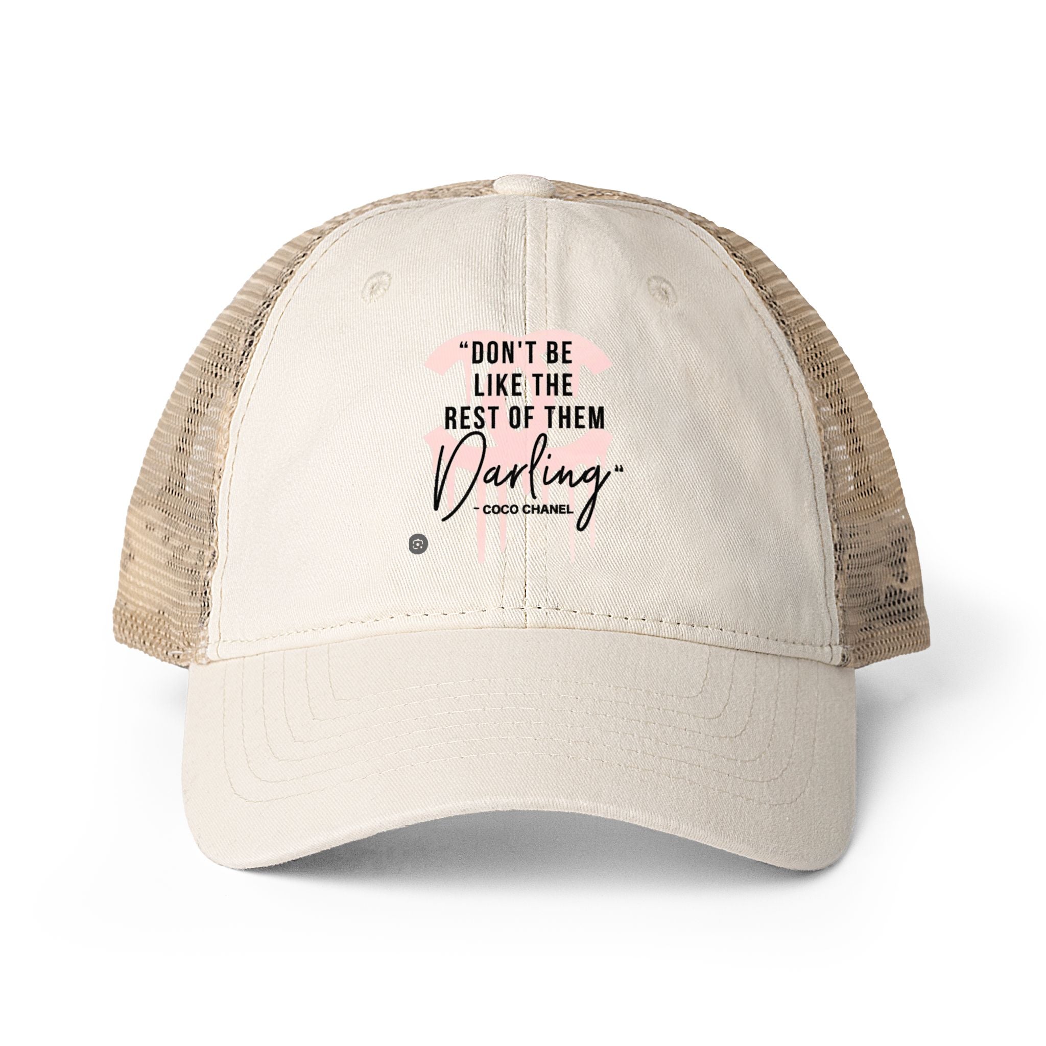Women's Washed Mesh-Back Cap