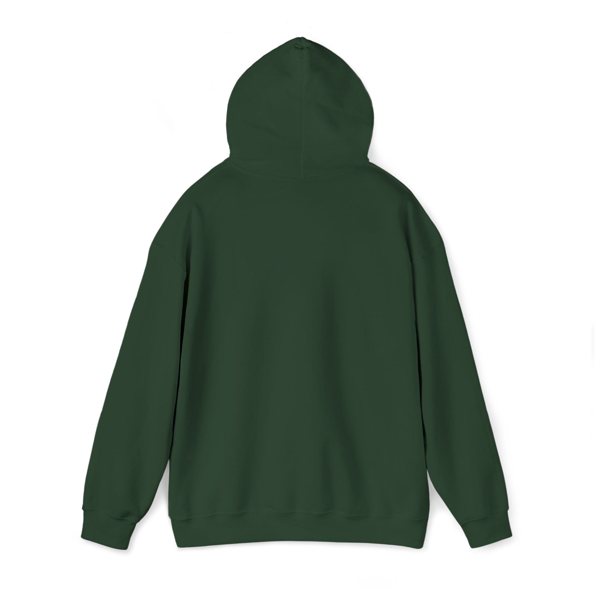 Butterfly Embroidery Cozy Forest Green Hoodie, Stylish Unisex Sweatshirt for Casual Wear, Perfect Gift for All Ages, Ideal for Autumn & Winter Events
