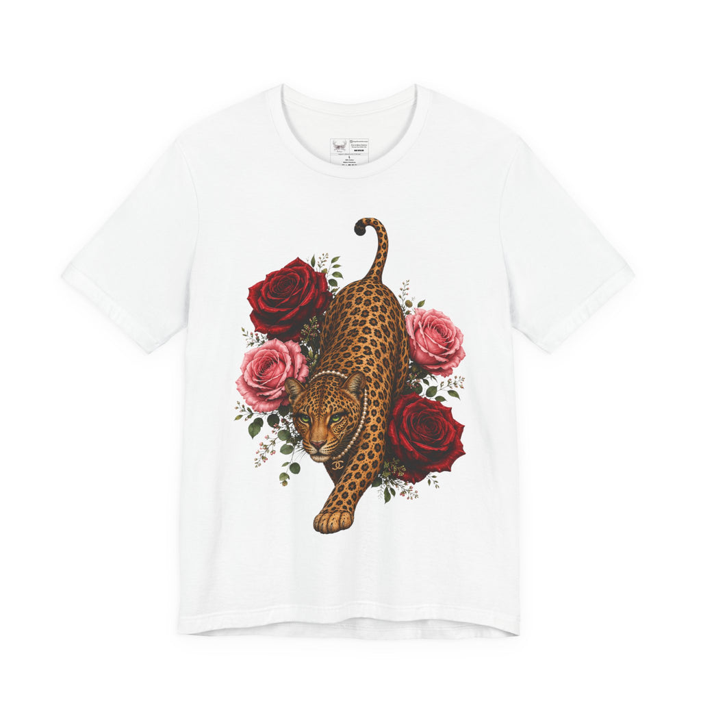 Leopard & Roses Graphic Tee