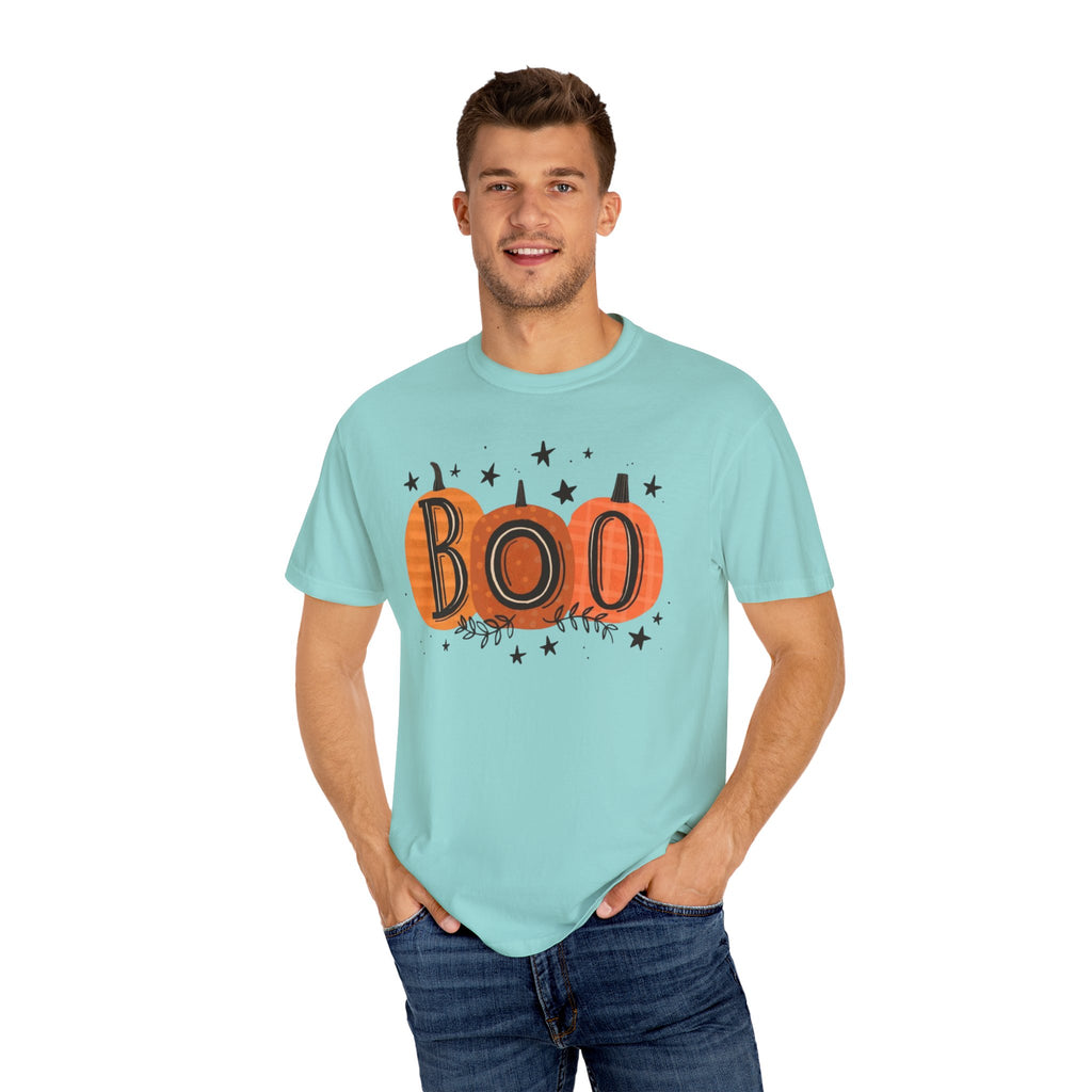 Boo Pumpkins T-Shirt | Cute Halloween Top, Casual Tee, Vintage Style, Gift for Ghost Lovers, Unisex Clothing