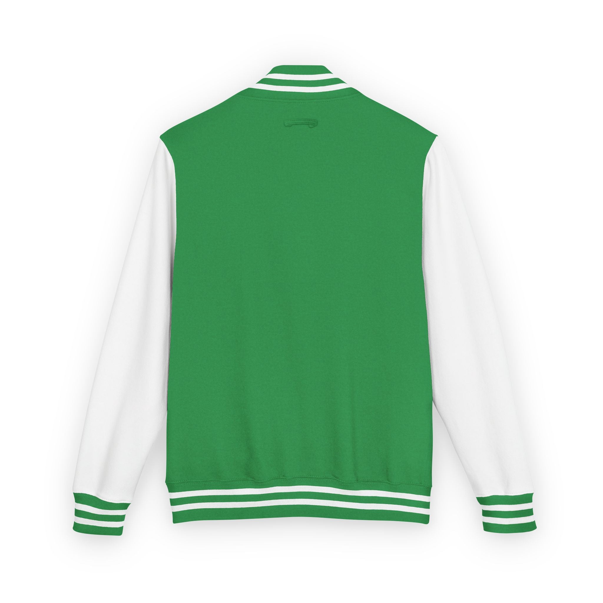 Varsity Letterman Jacket — Classic Red & White Retro School Jacket