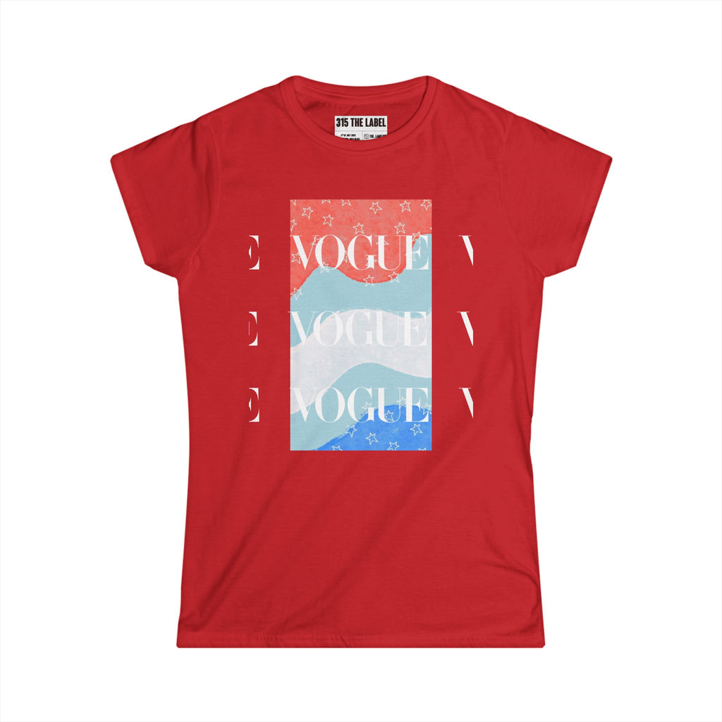 11. Gemoetric Fourth of July Women's Tee, Summer Shirt, Patriotic Apparel, 4th of July Celebration, Independence Day Outfit, Casual Style