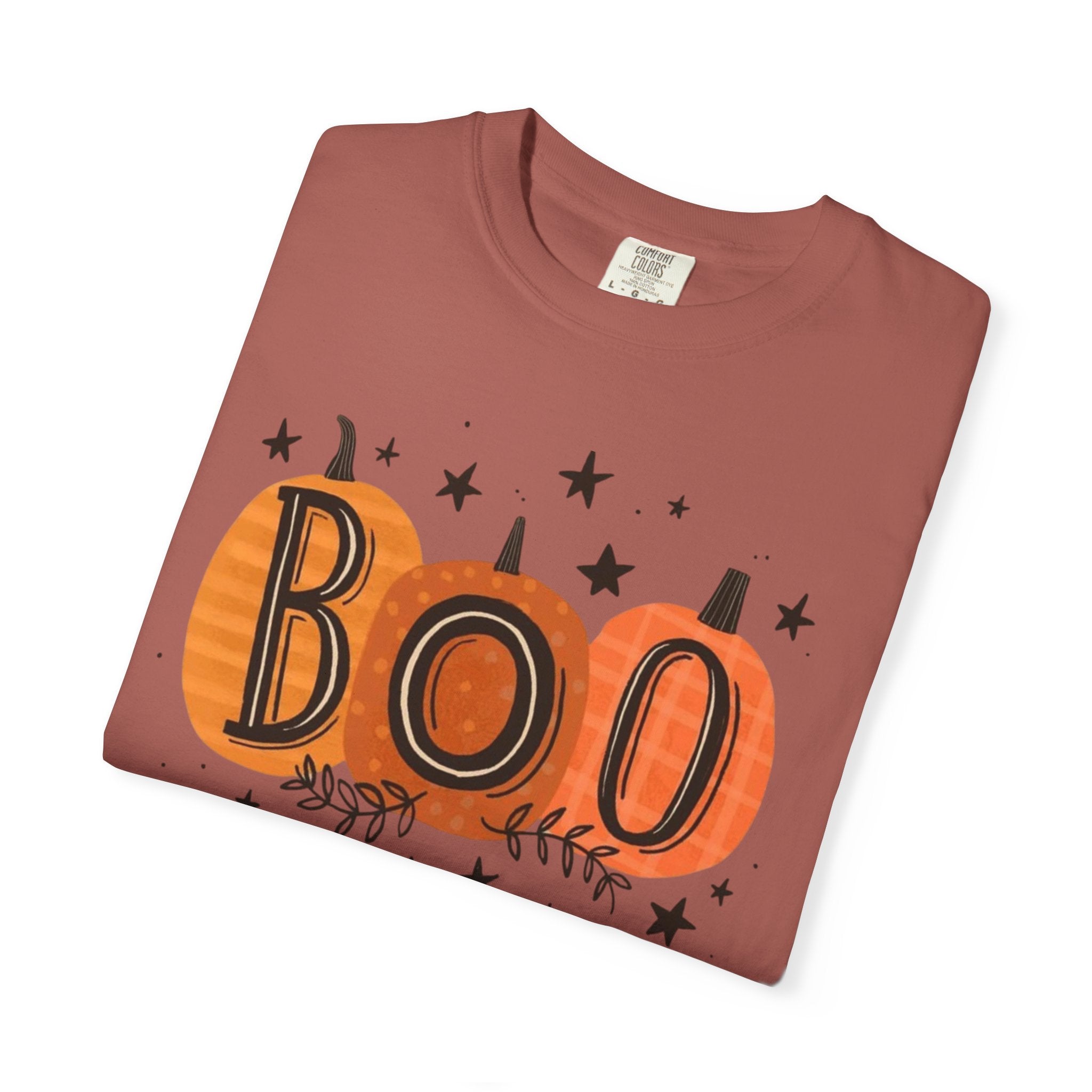 Boo Pumpkins T-Shirt | Cute Halloween Top, Casual Tee, Vintage Style, Gift for Ghost Lovers, Unisex Clothing
