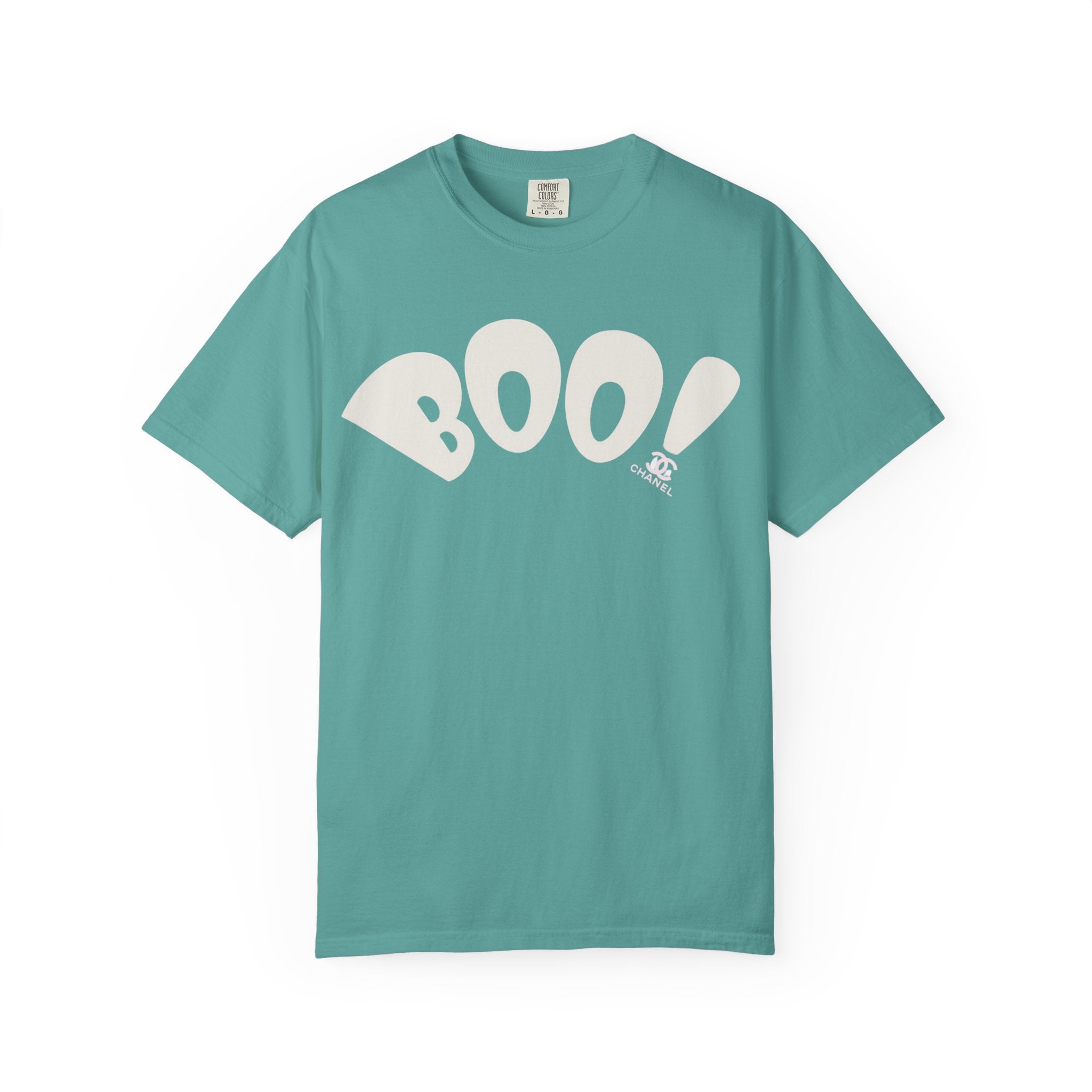 Boo T-Shirt | Cute Halloween Top, Casual Tee, Vintage Style, Gift for Ghost Lovers, Unisex Clothing