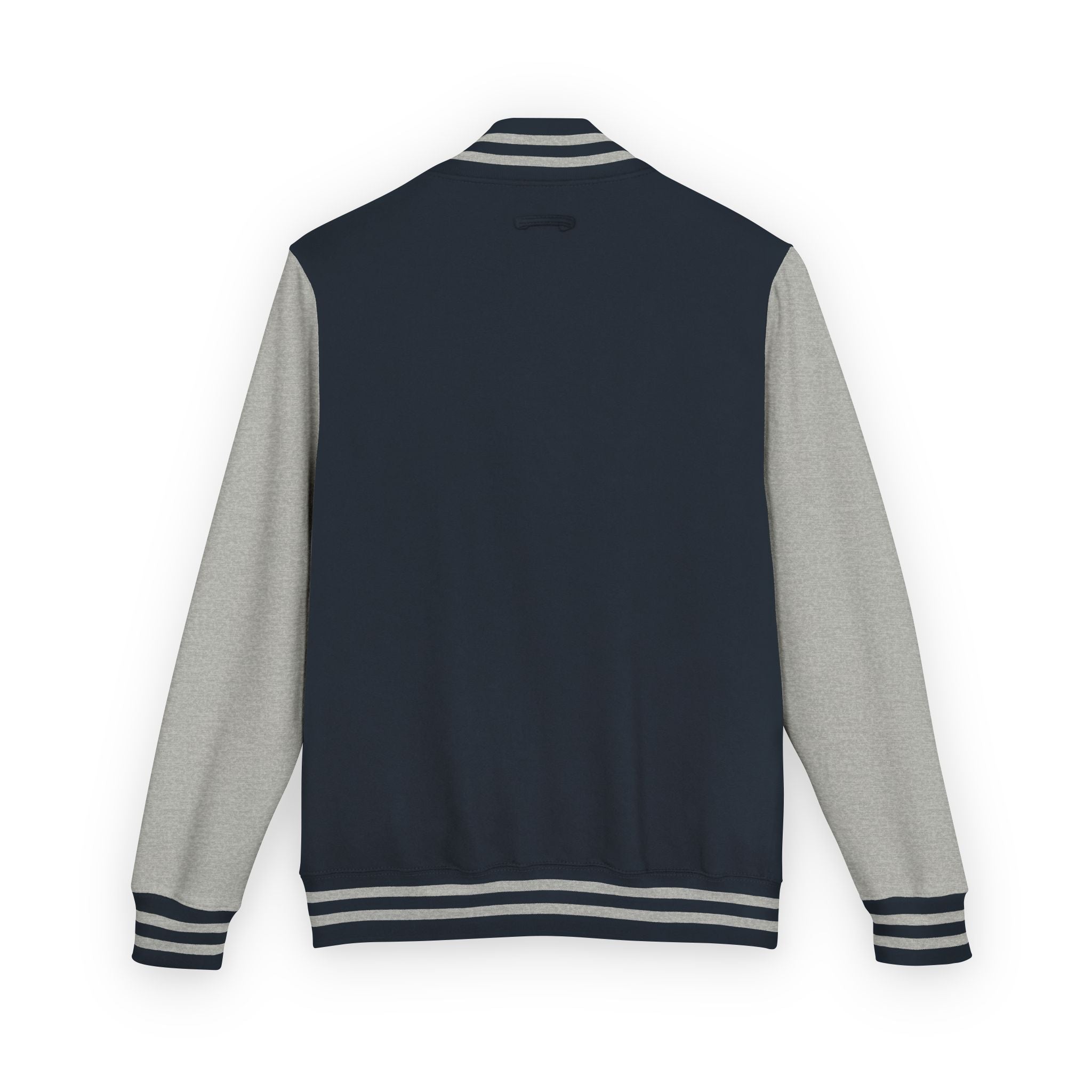 Varsity Letterman Jacket — Classic Red & White Retro School Jacket