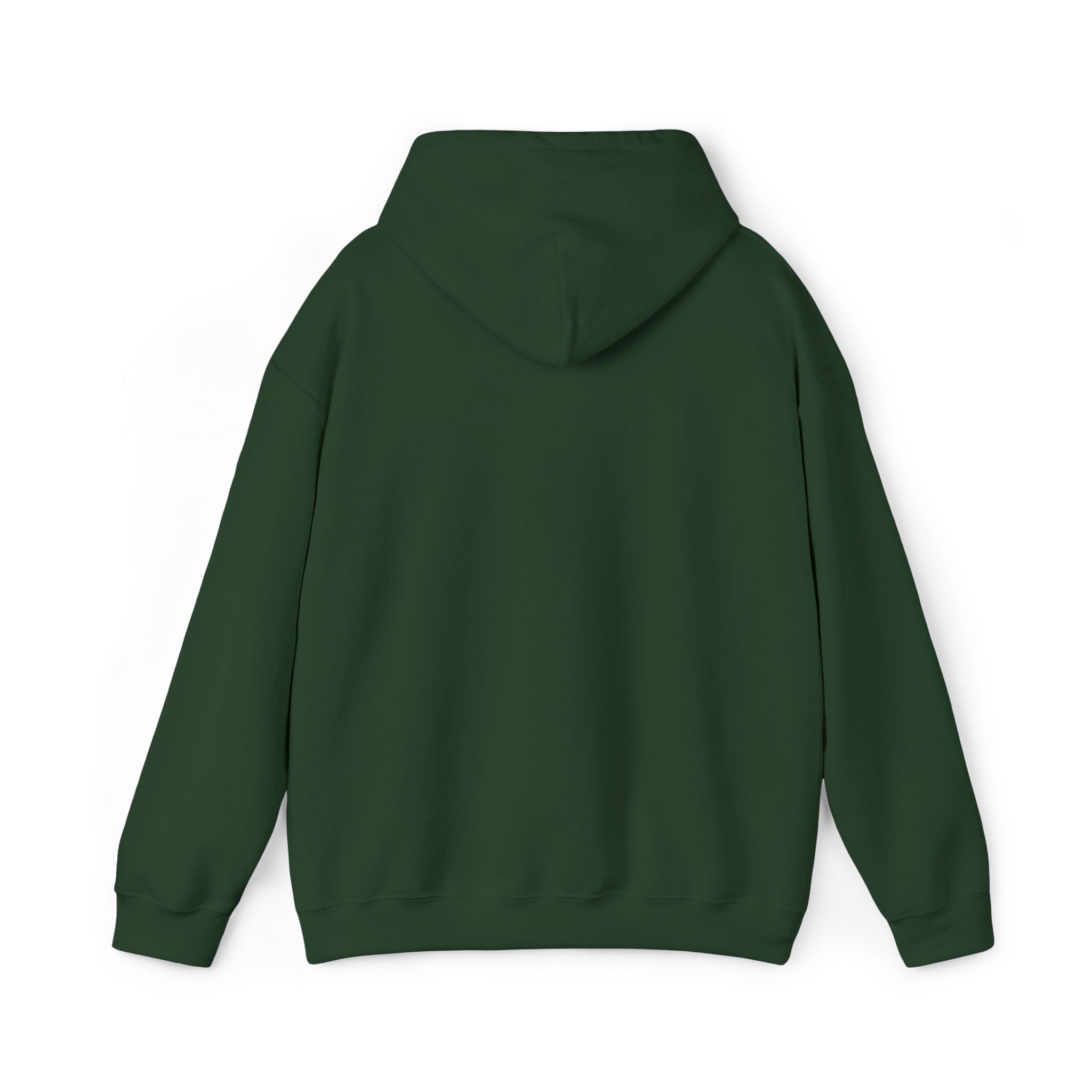 Butterfly Embroidery Cozy Forest Green Hoodie, Stylish Unisex Sweatshirt for Casual Wear, Perfect Gift for All Ages, Ideal for Autumn & Winter Events