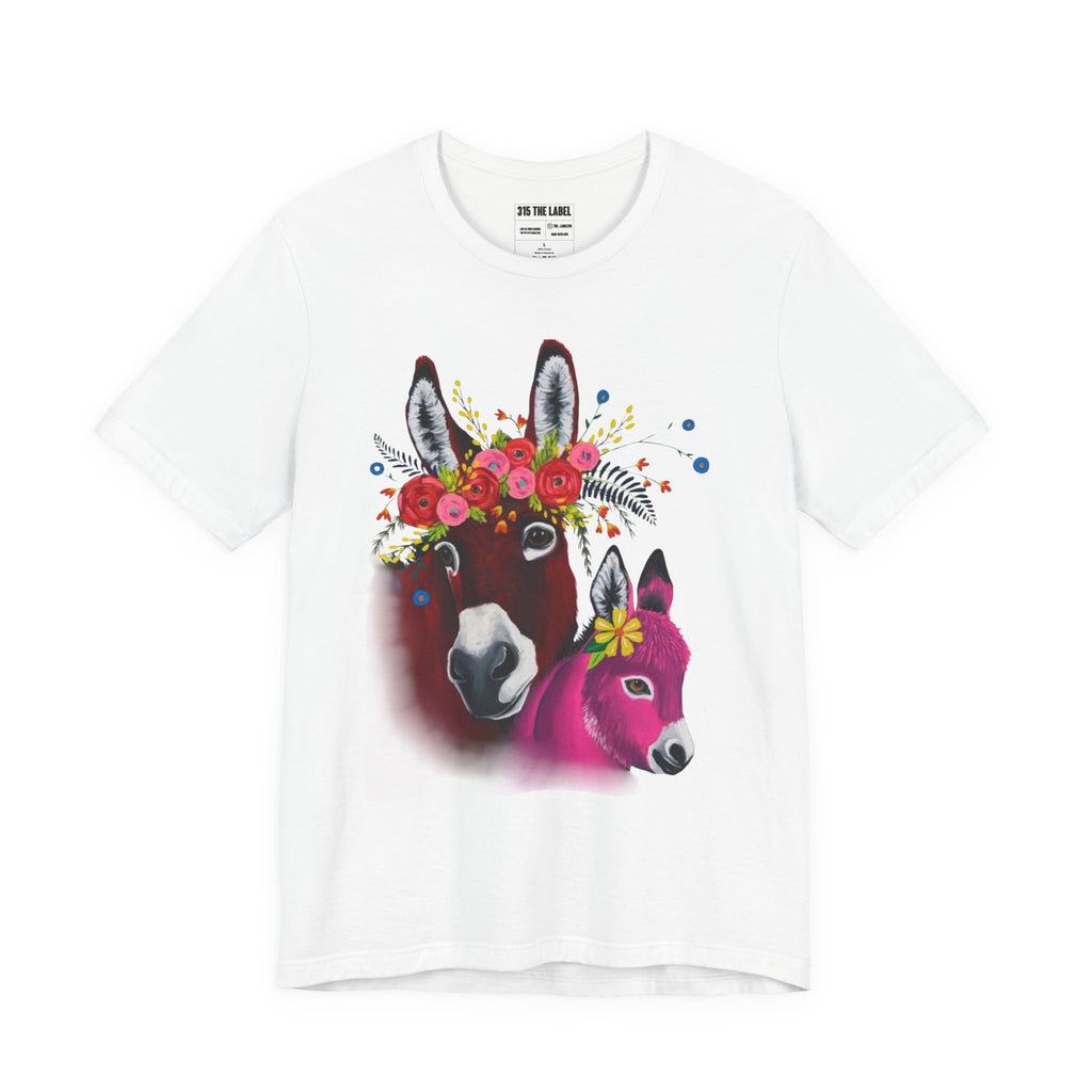 Copy of Copy of Donkey in Window Vintage-Style Art Tee