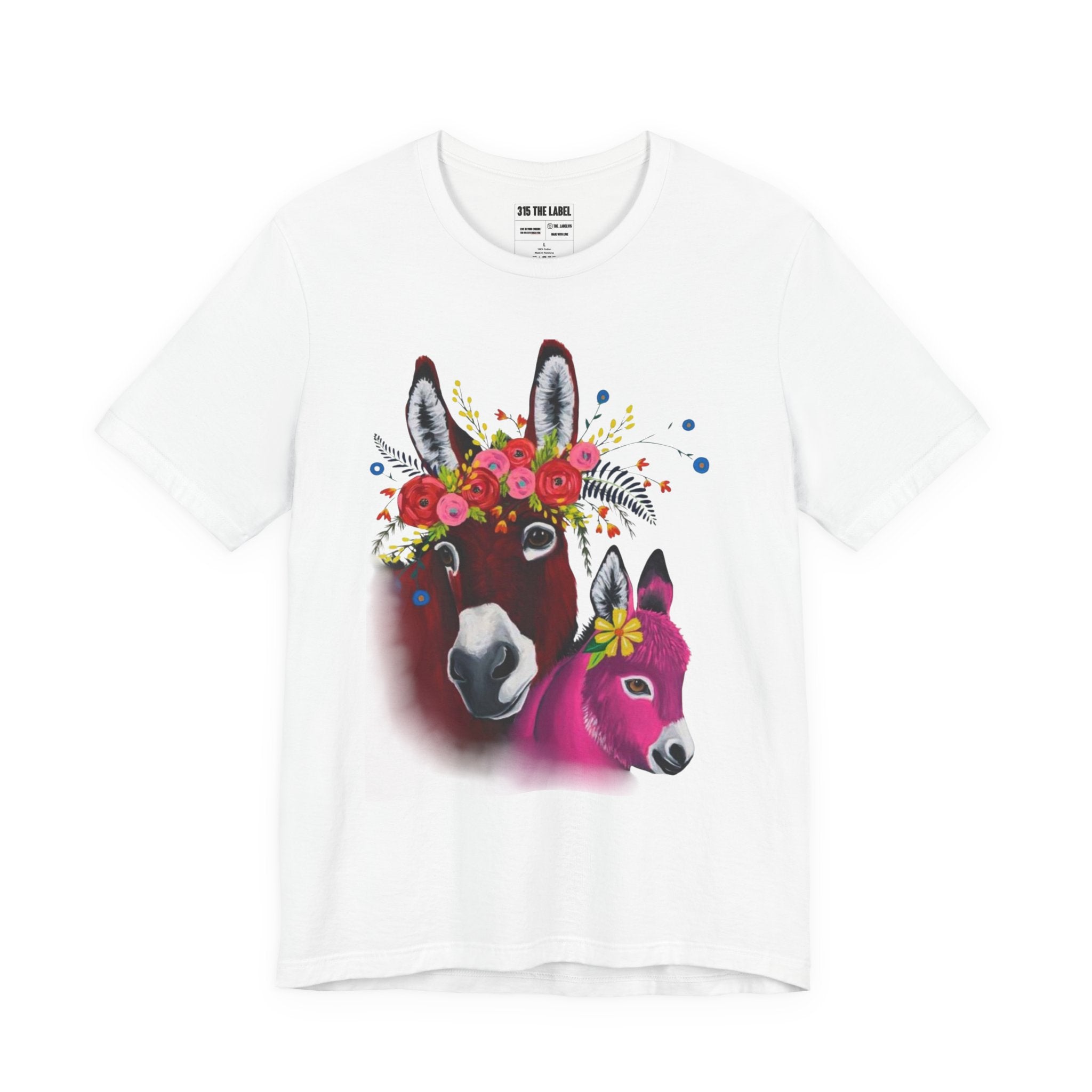 Copy of Copy of Donkey in Window Vintage-Style Art Tee