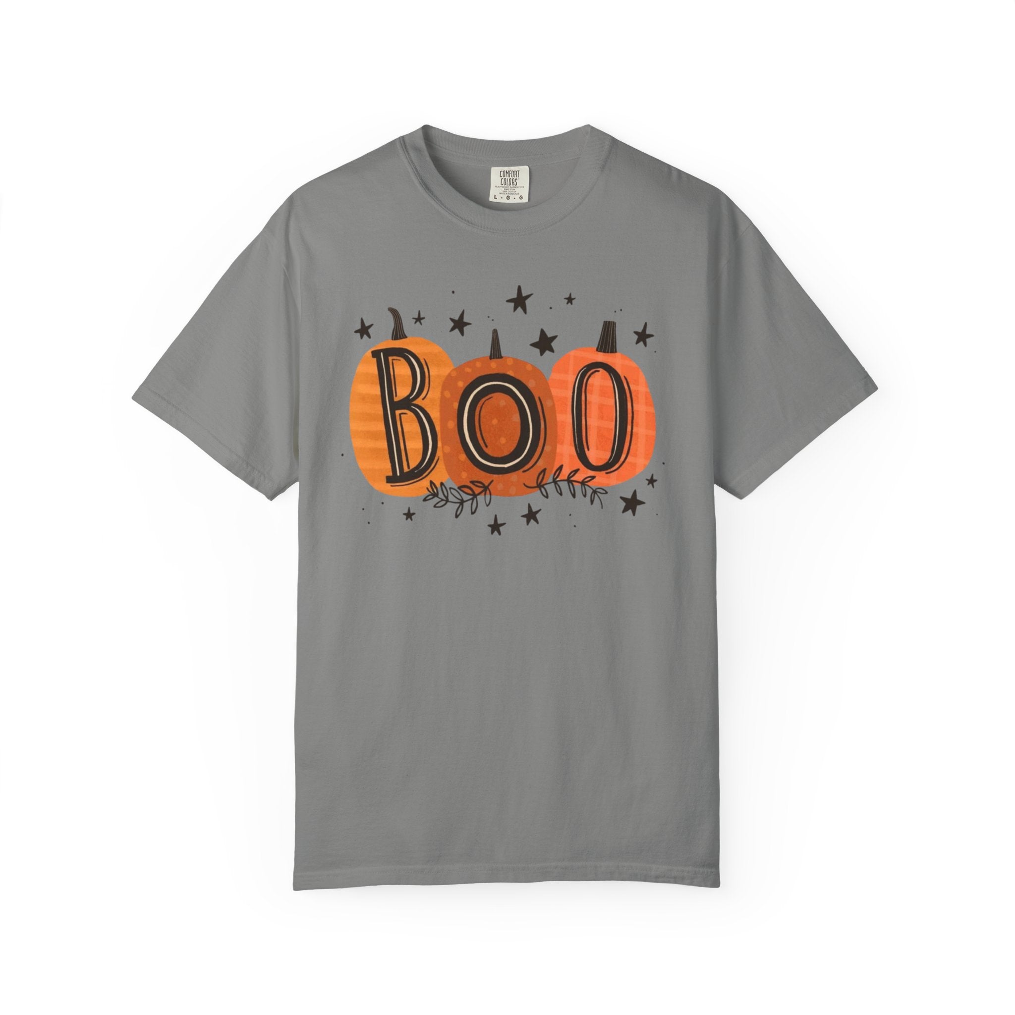 Boo Pumpkins T-Shirt | Cute Halloween Top, Casual Tee, Vintage Style, Gift for Ghost Lovers, Unisex Clothing