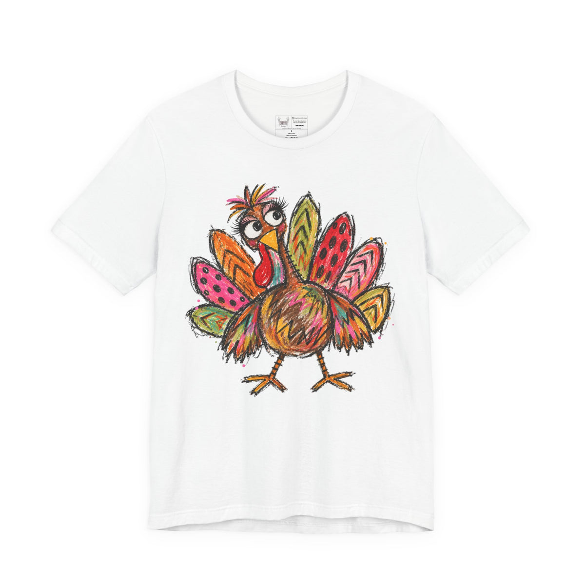 Camo Turkey Solid color Tee