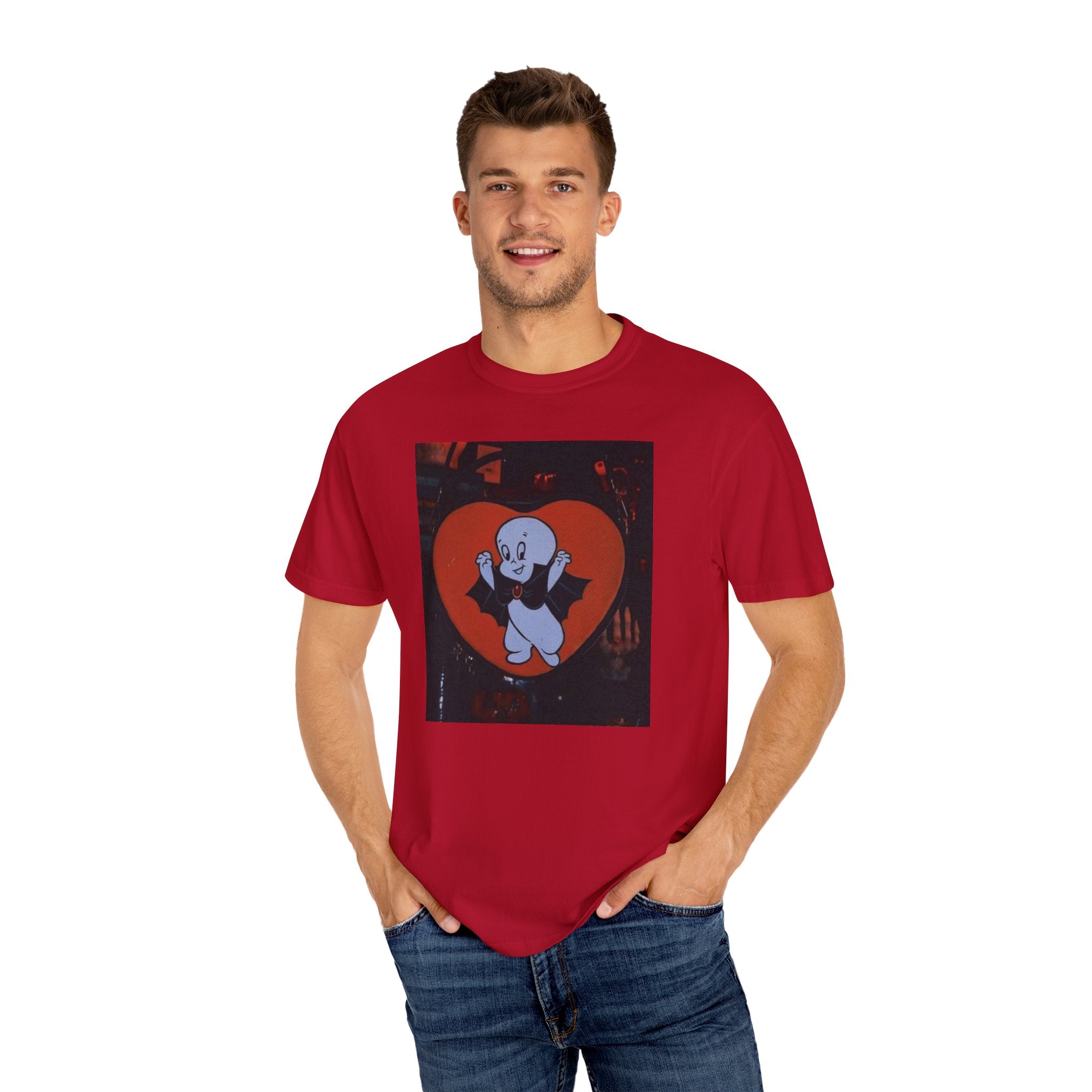 Casper the Friendly Ghost T-Shirt | Cute Halloween Top, Casual Tee, Vintage Style, Gift for Ghost Lovers, Unisex Clothing