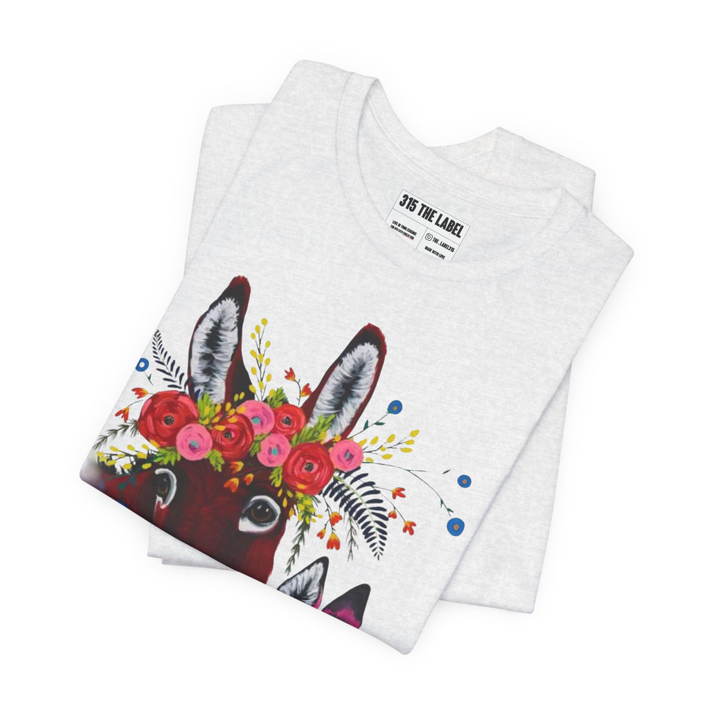 Copy of Copy of Donkey in Window Vintage-Style Art Tee