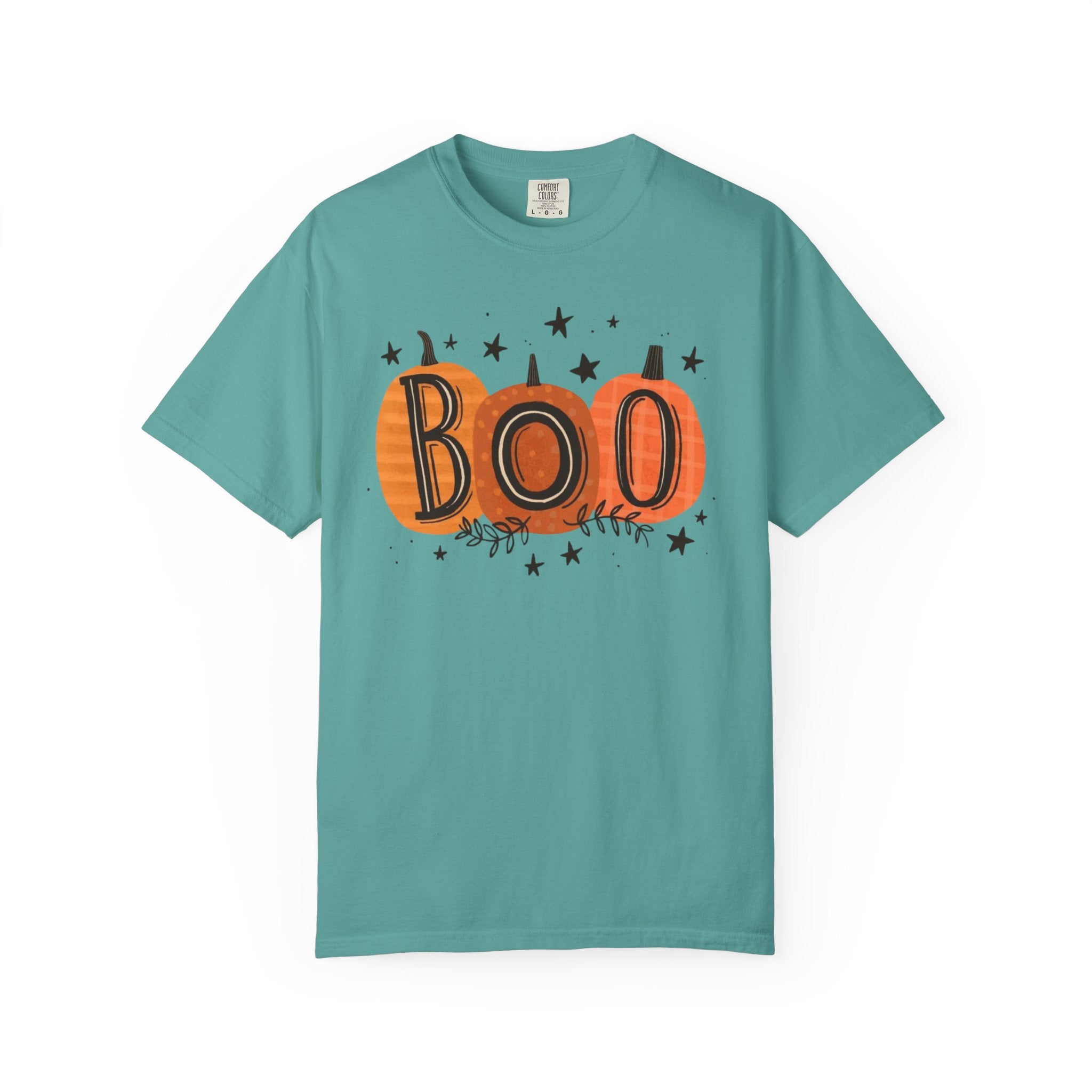 Boo Pumpkins T-Shirt | Cute Halloween Top, Casual Tee, Vintage Style, Gift for Ghost Lovers, Unisex Clothing
