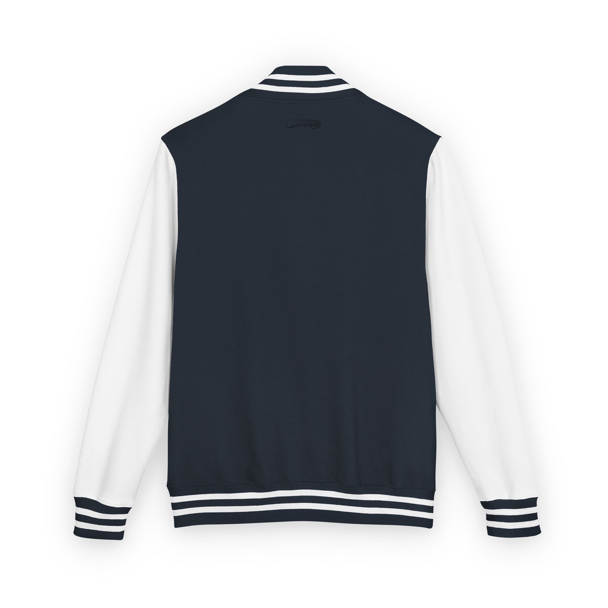 Varsity Letterman Jacket — Classic Red & White Retro School Jacket