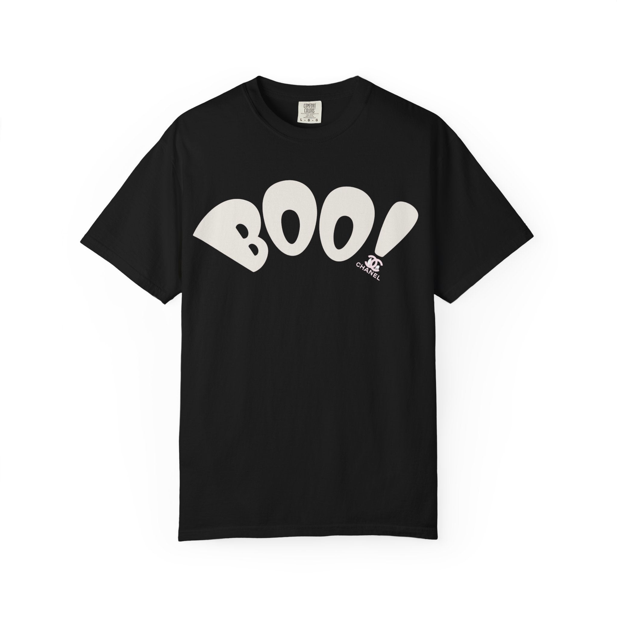 Boo T-Shirt | Cute Halloween Top, Casual Tee, Vintage Style, Gift for Ghost Lovers, Unisex Clothing