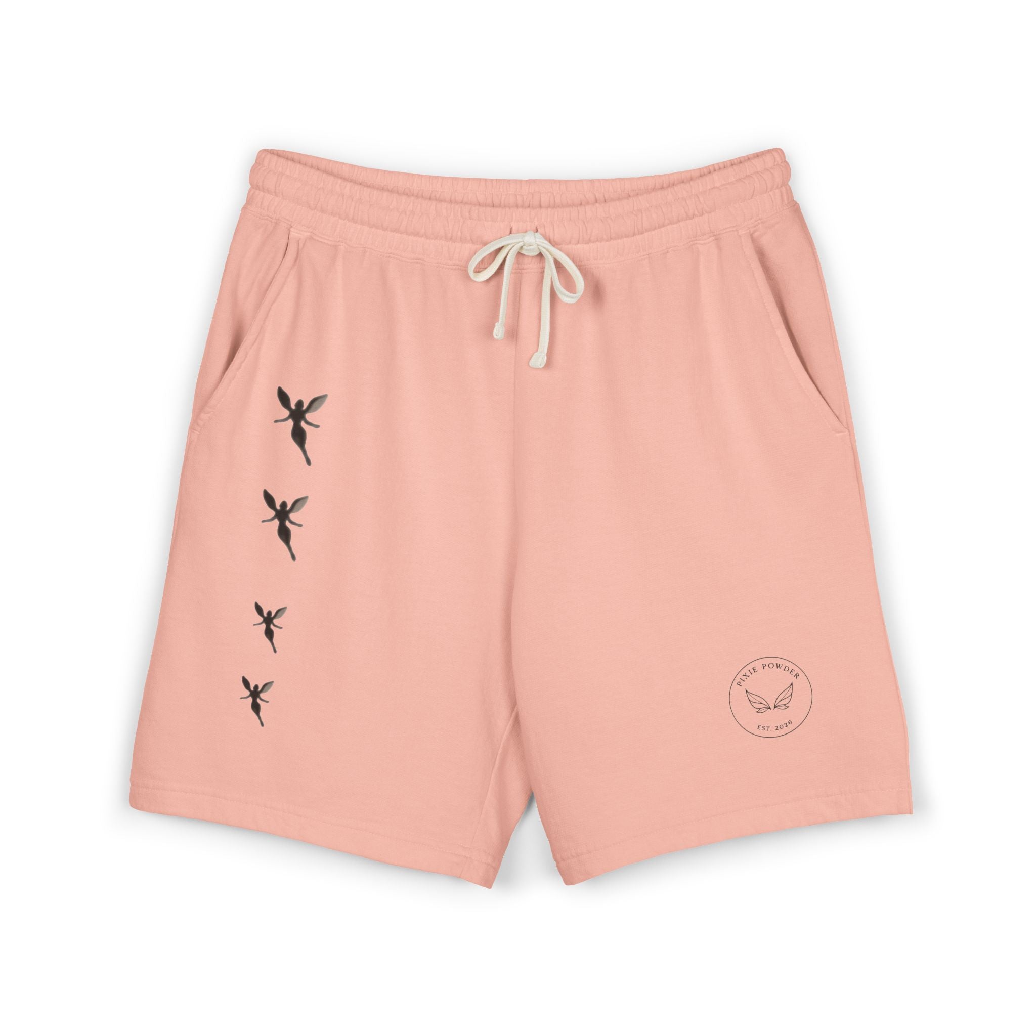 Unisex Garment-Dyed Lightweight Fleece Sweat Shorts
