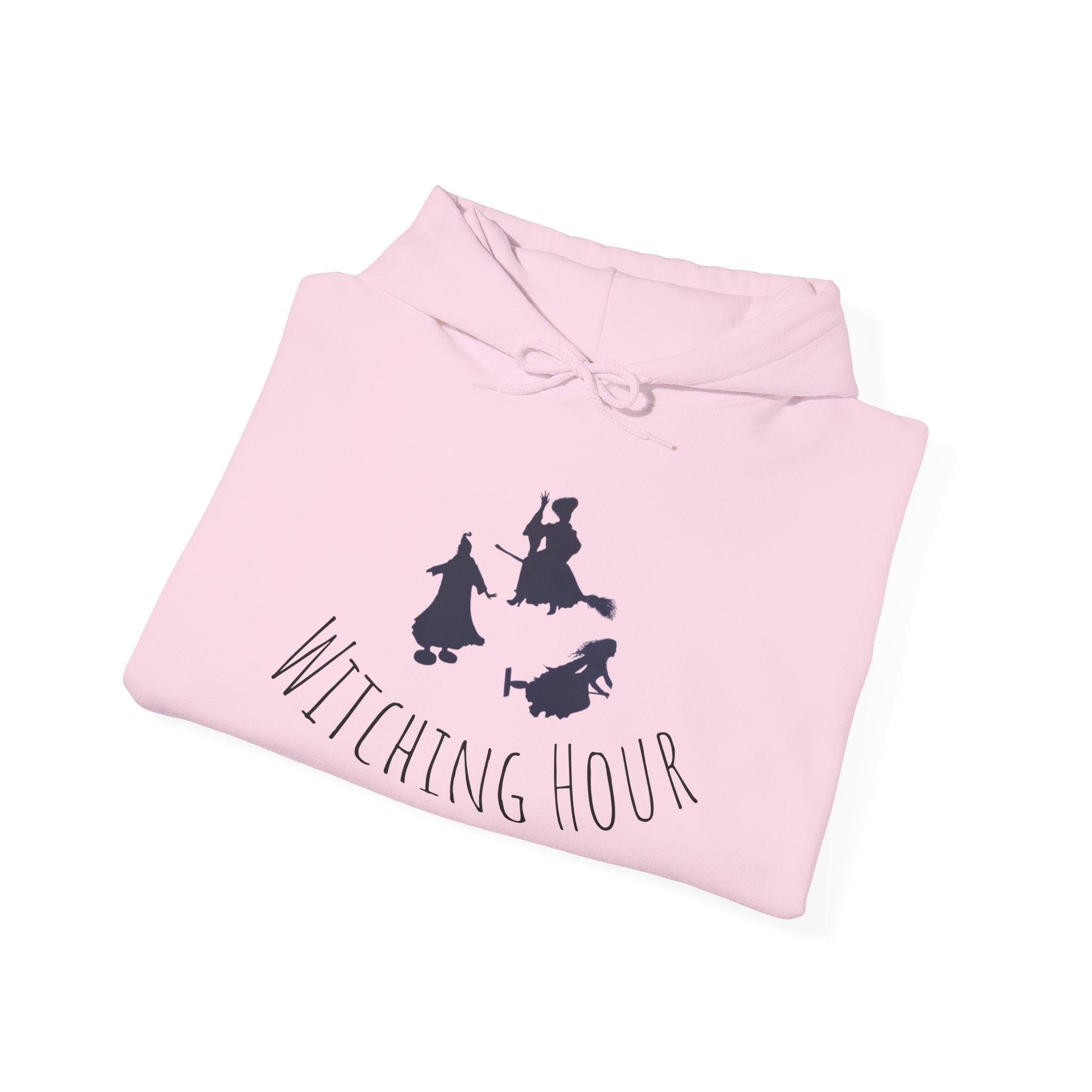 Witching Hour Halloween Design, Cozy Unisex Hoodie, Casual Fall Apparel, Gift for Witch Lovers, Spooky Season [...]