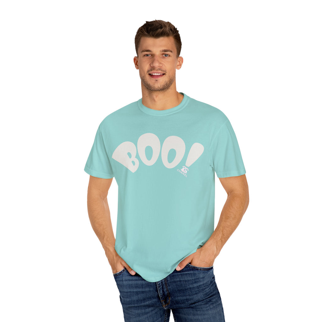 Boo T-Shirt | Cute Halloween Top, Casual Tee, Vintage Style, Gift for Ghost Lovers, Unisex Clothing
